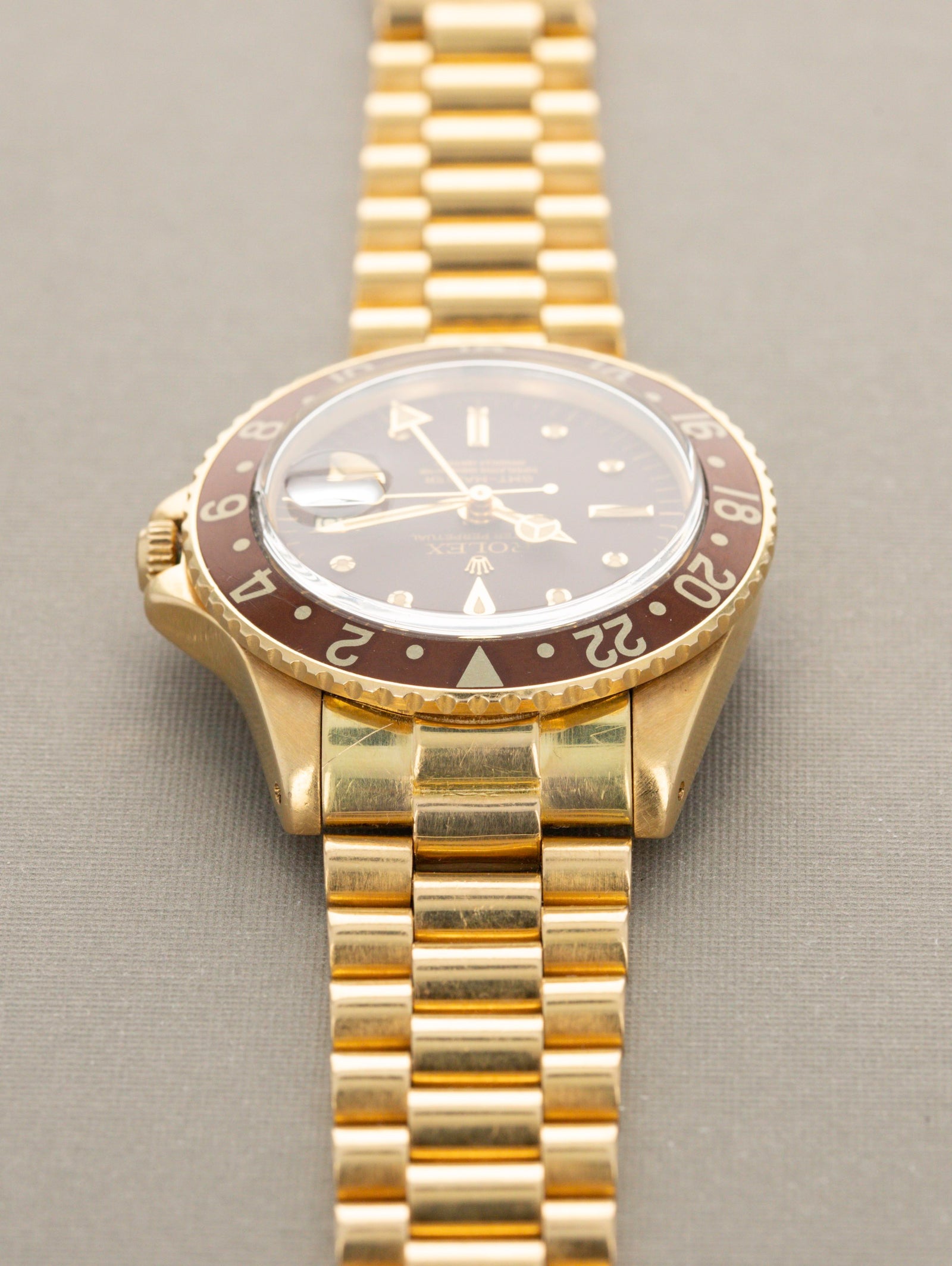 Rolex GMT-Master Ref. 1675/8 - Nipple Dial Root-Beer