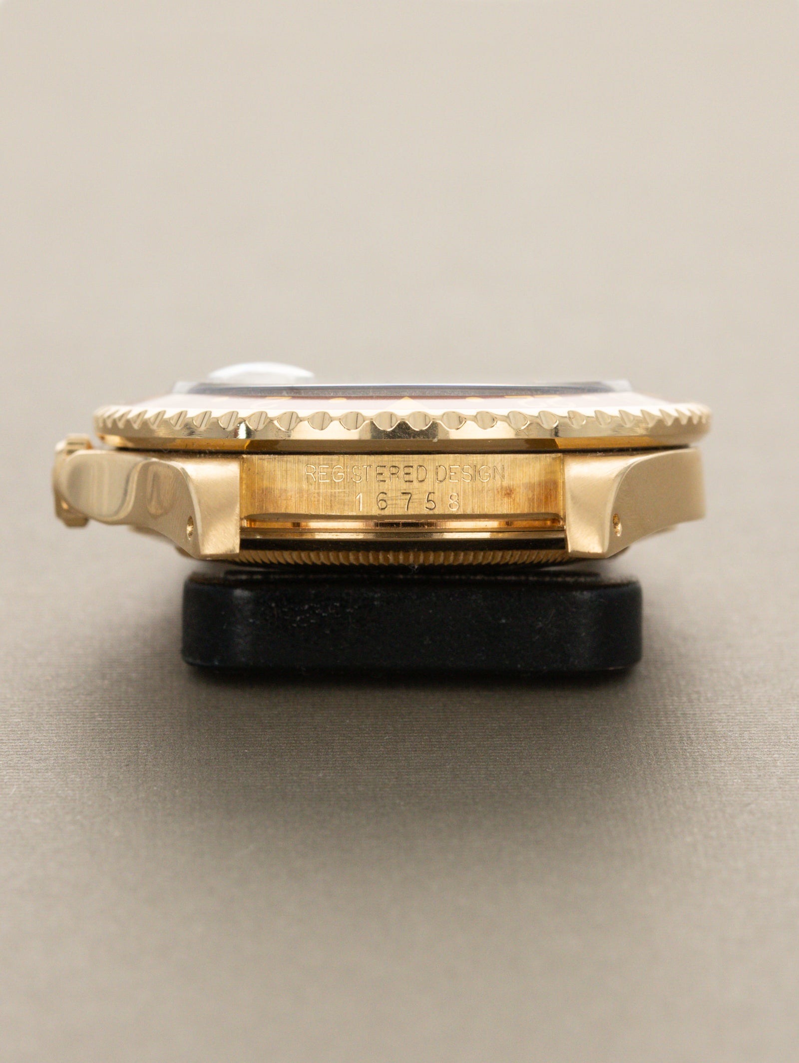 Rolex GMT-Master Date Ref. 16758 - Brown Sunburst 'Nipple' Dial
