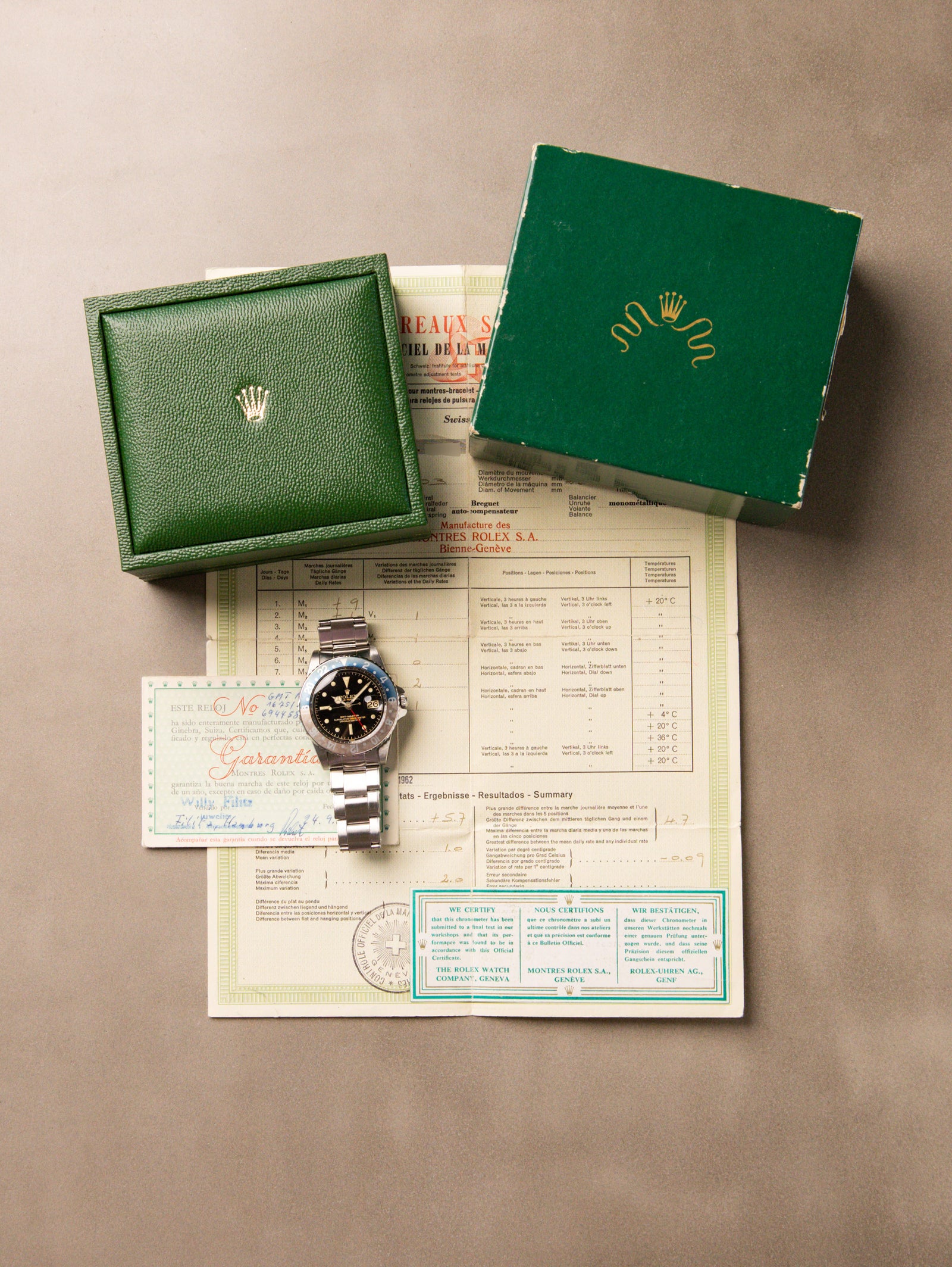 Rolex GMT-Master Ref. 1675 'PCG' - Gilt 'Chapter Ring' Dial W/ Box & Papers