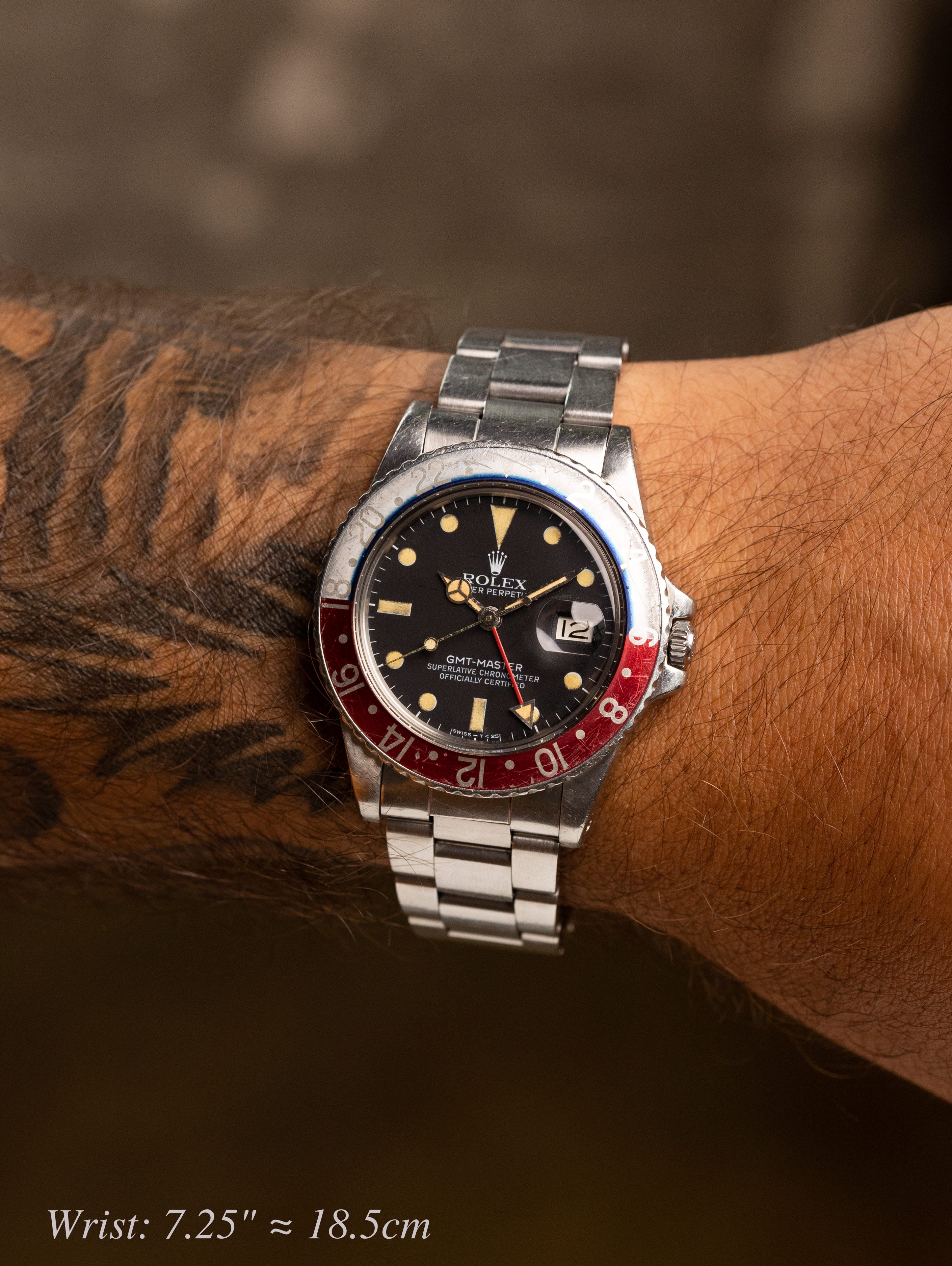 Rolex GMT-Master Ref. 16750 'Pepsi' - Transitional Matte Dial Unpolished