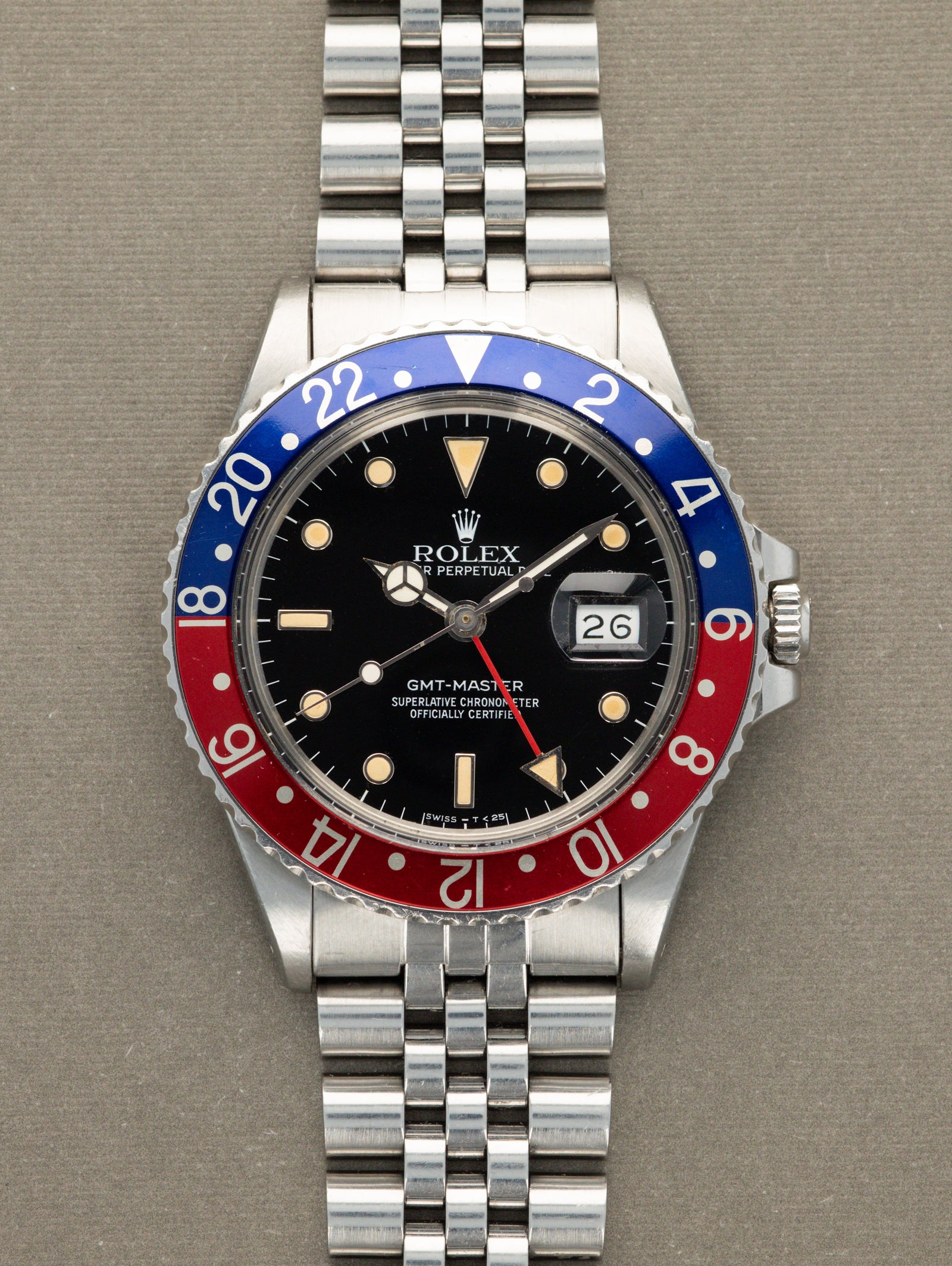 Rolex GMT-Master Ref. 16750 'Pepsi' - Gloss Dial Unpolished