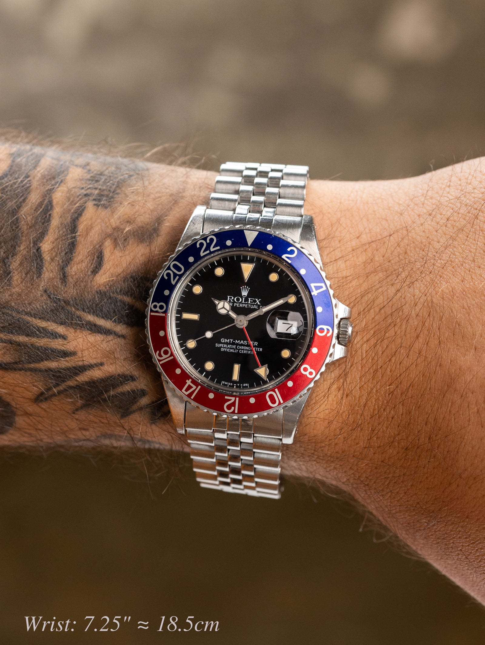 Rolex GMT-Master Ref. 16750 'Pepsi' - Gloss Dial Unpolished