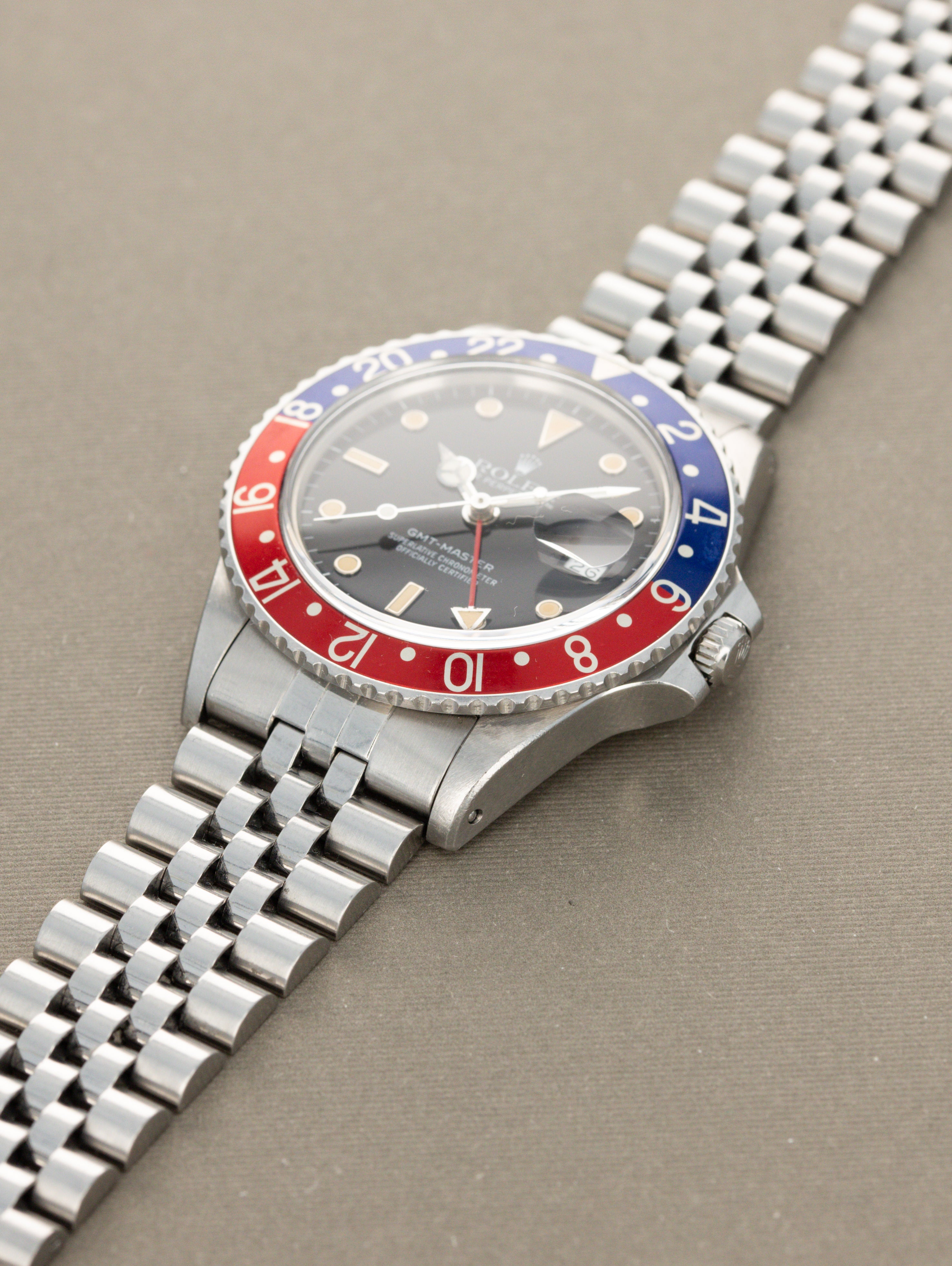 Rolex GMT-Master Ref. 16750 'Pepsi' - Transitional Gloss Dial Unpolished