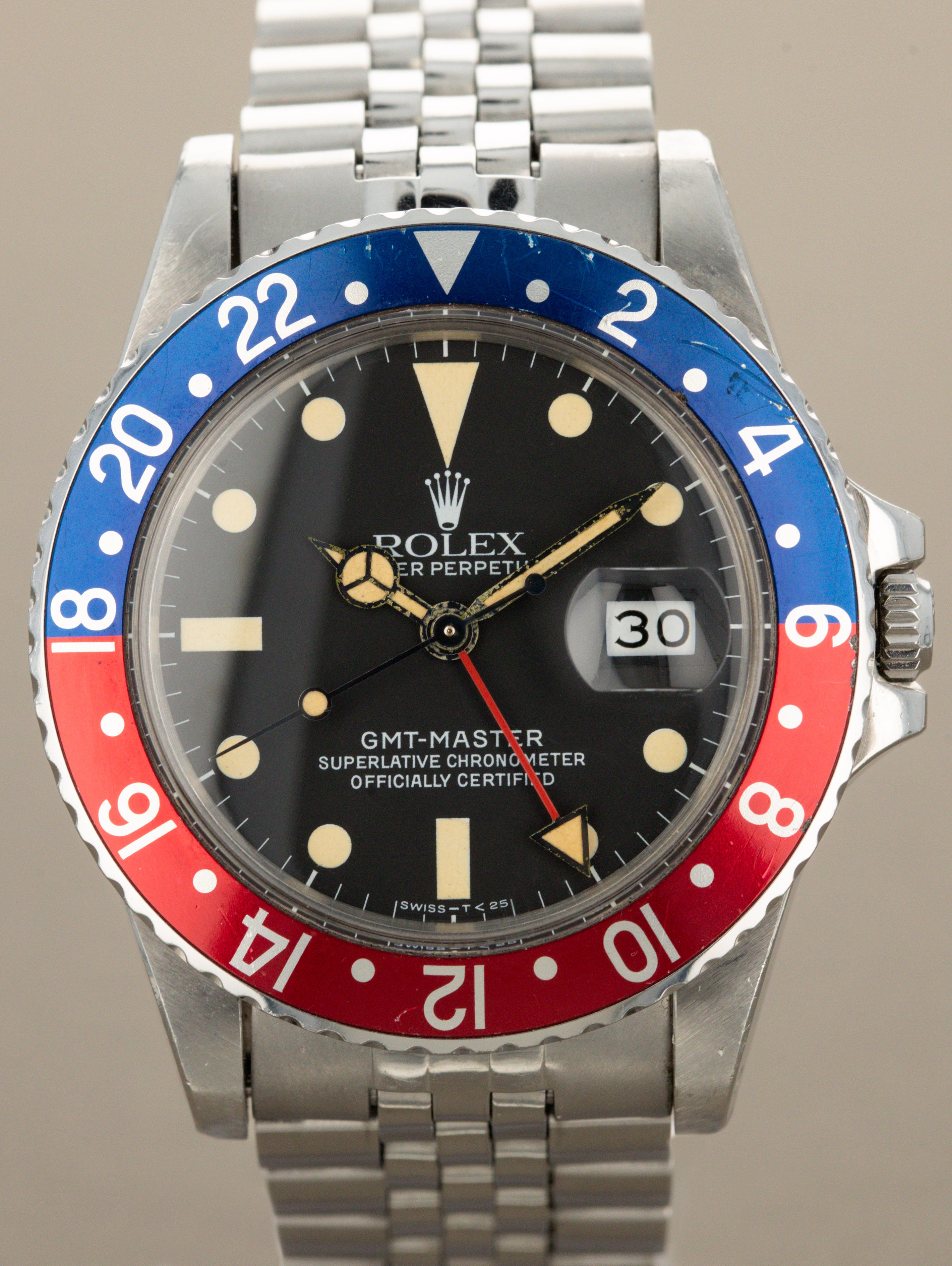 Rolex GMT-Master Ref. 16750 'Pepsi' - Transitional Matte Dial Unpolished