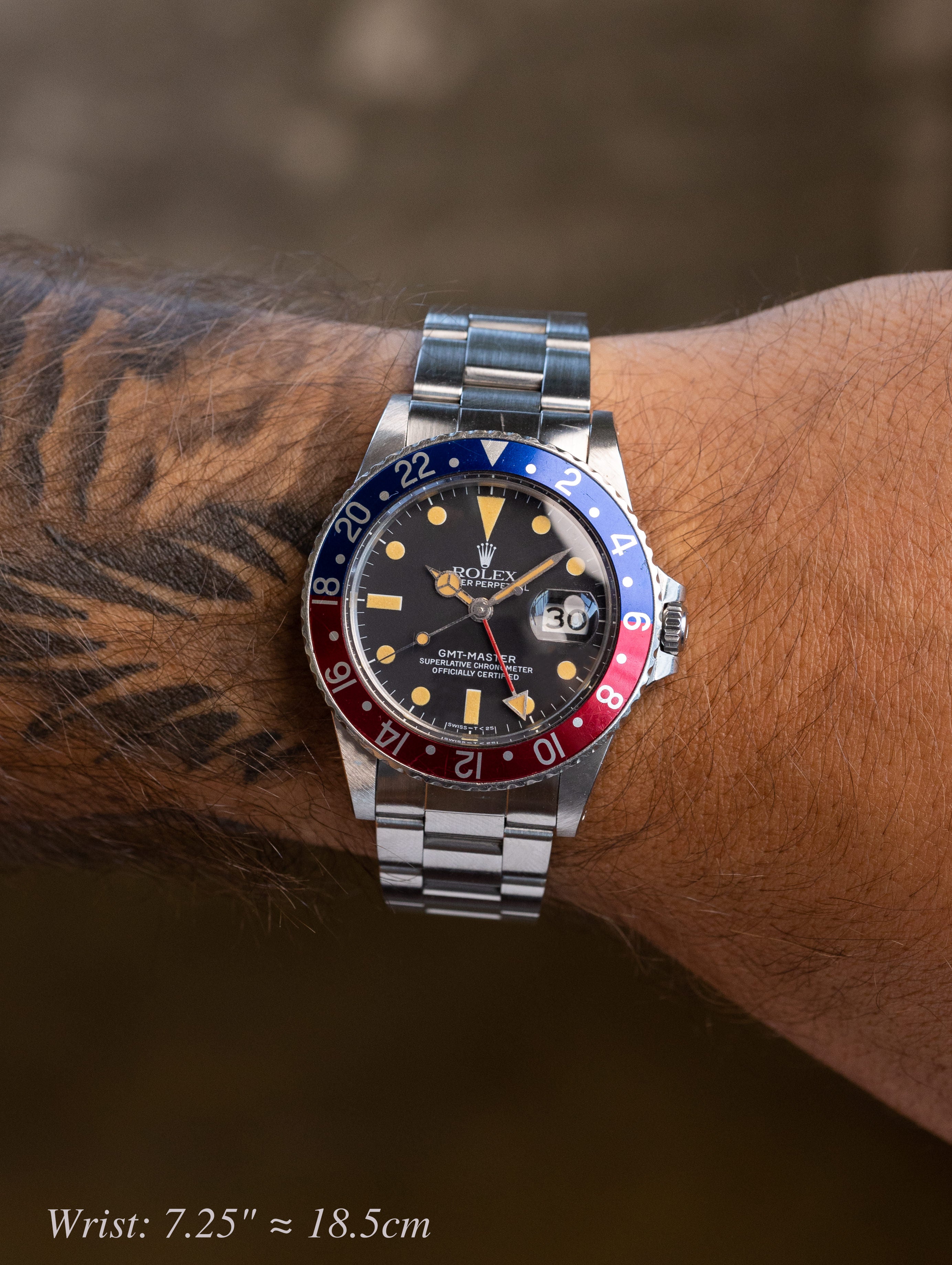 Rolex GMT-Master Ref. 16750 'Pepsi' - Transitional Matte Dial