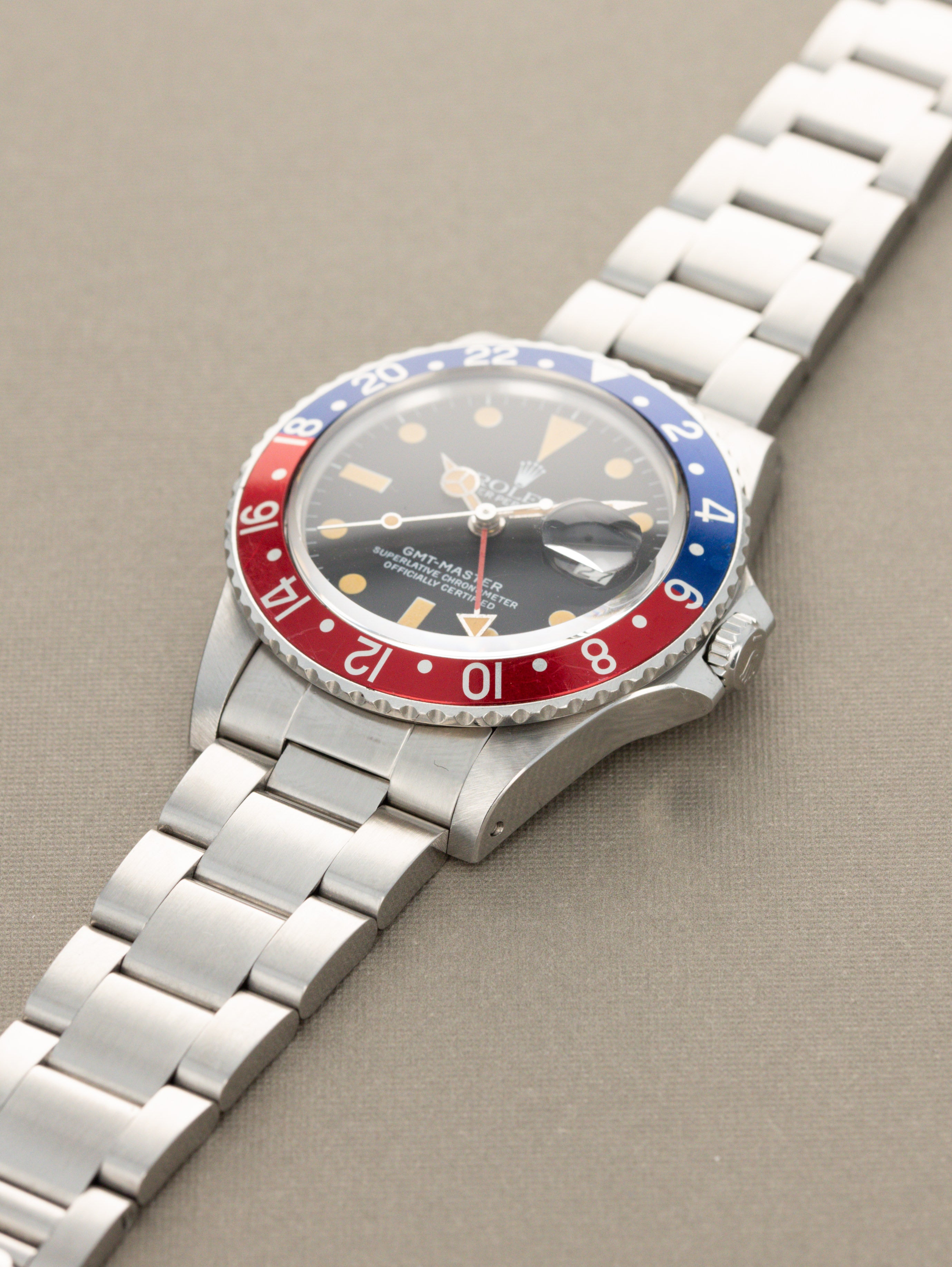 Rolex GMT-Master Ref. 16750 'Pepsi' - Transitional Matte Dial