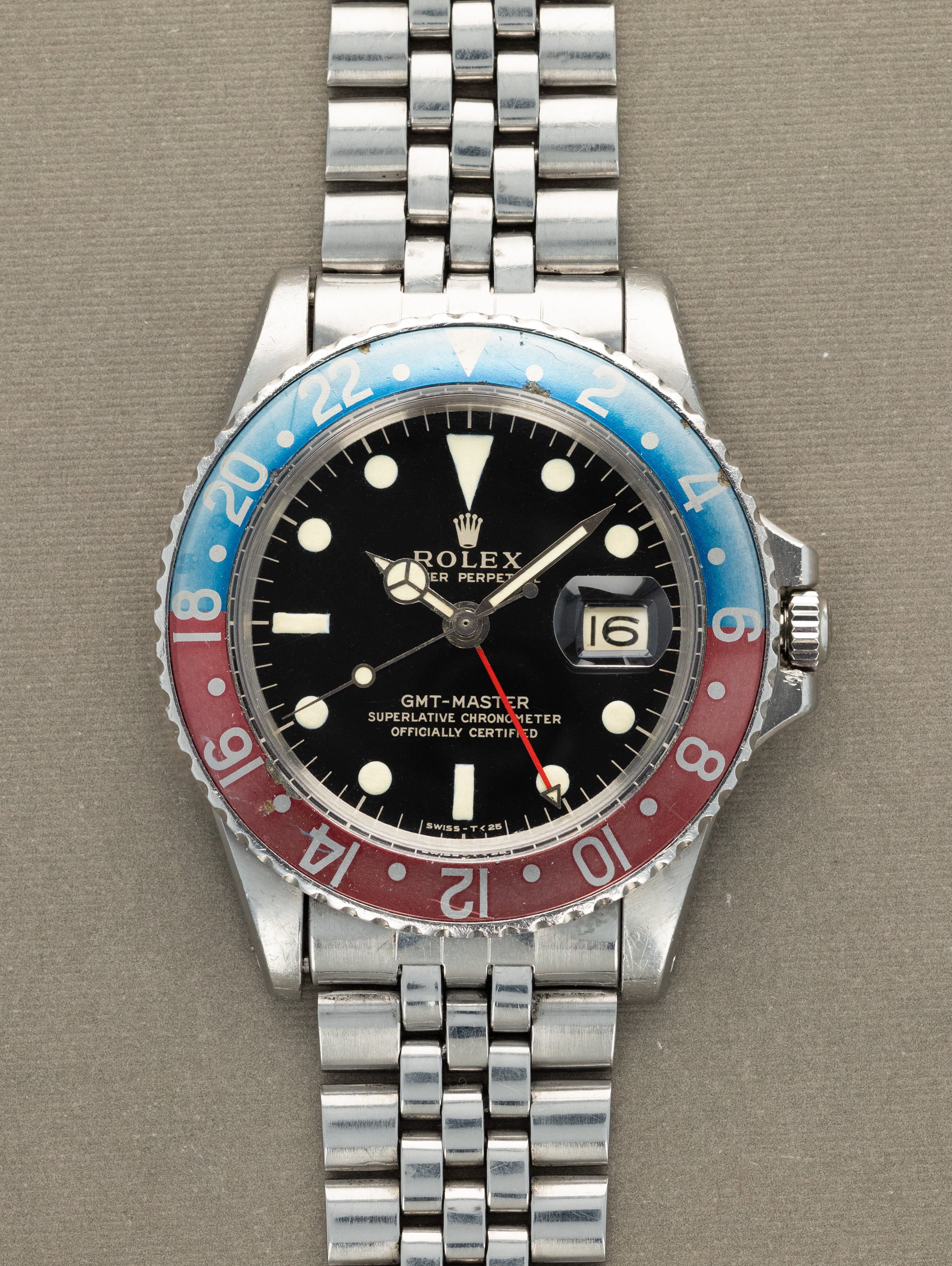 Rolex GMT-Master Ref. 1675 - 'Gilt' Dial Unpolished