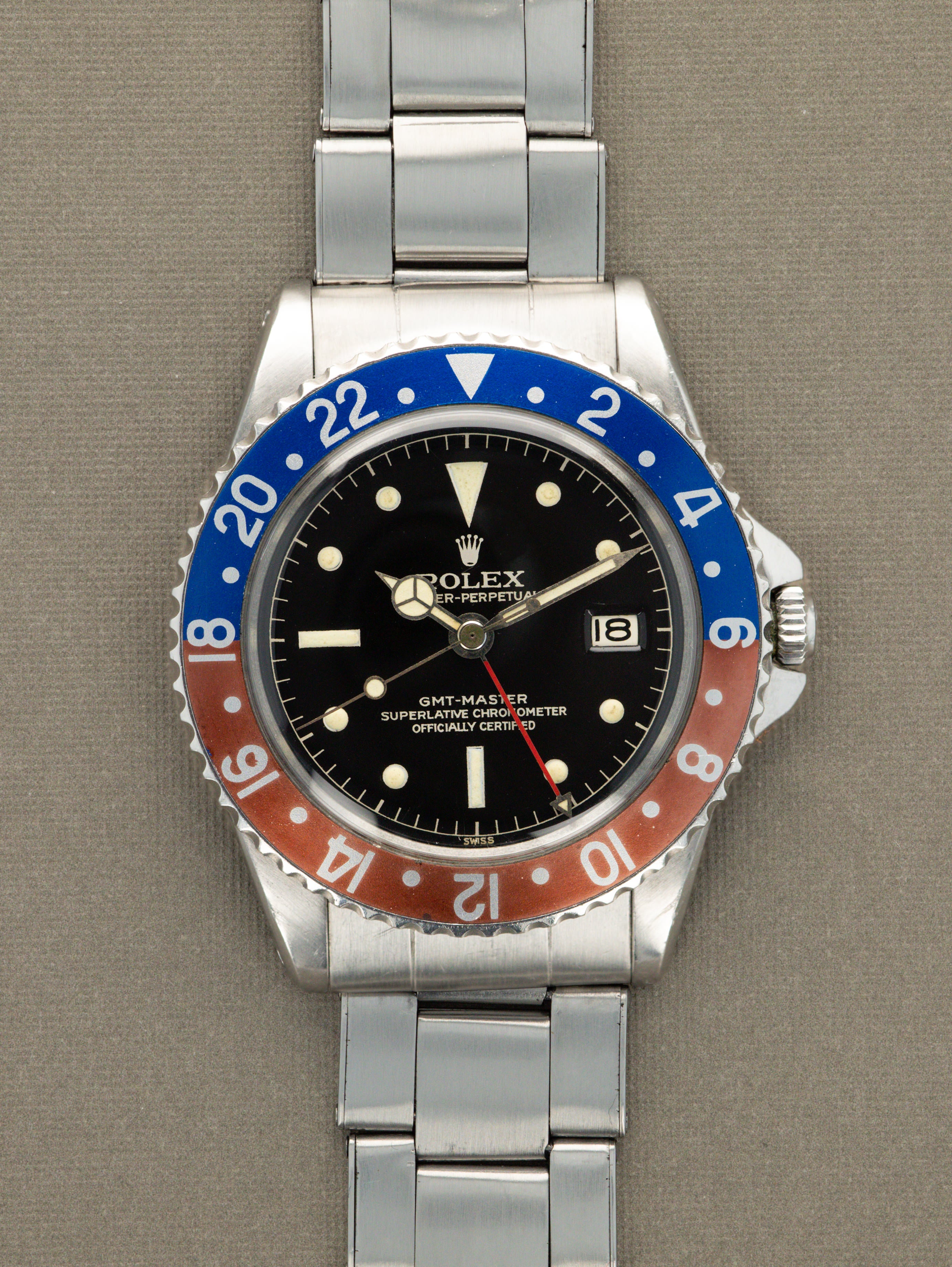 Rolex GMT-Master Ref. 1675 'PCG' - Gilt 'Chapter Ring' Dial