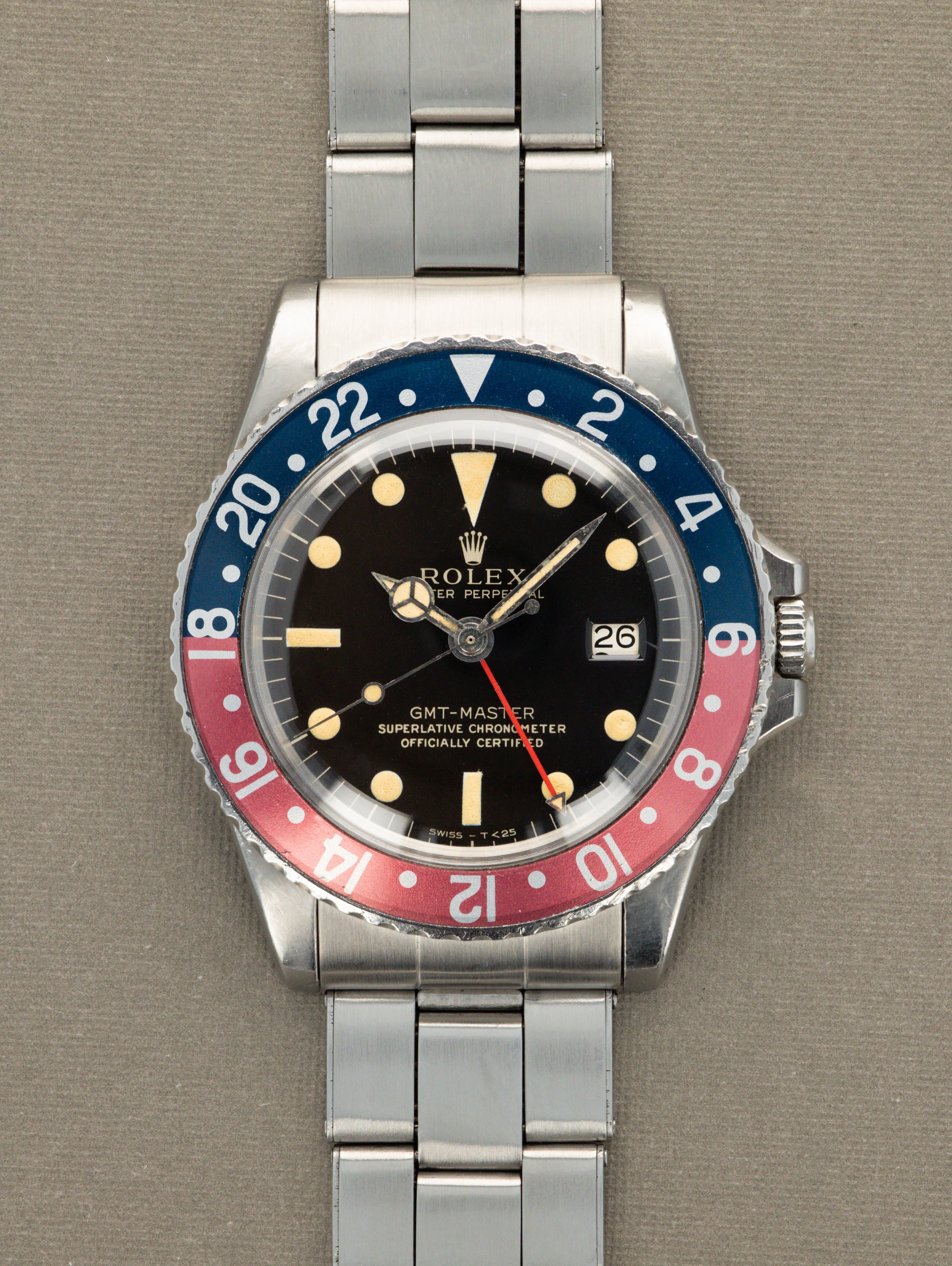 Rolex GMT-Master Ref. 1675 - Tropical 'Gilt' Dial Unpolished