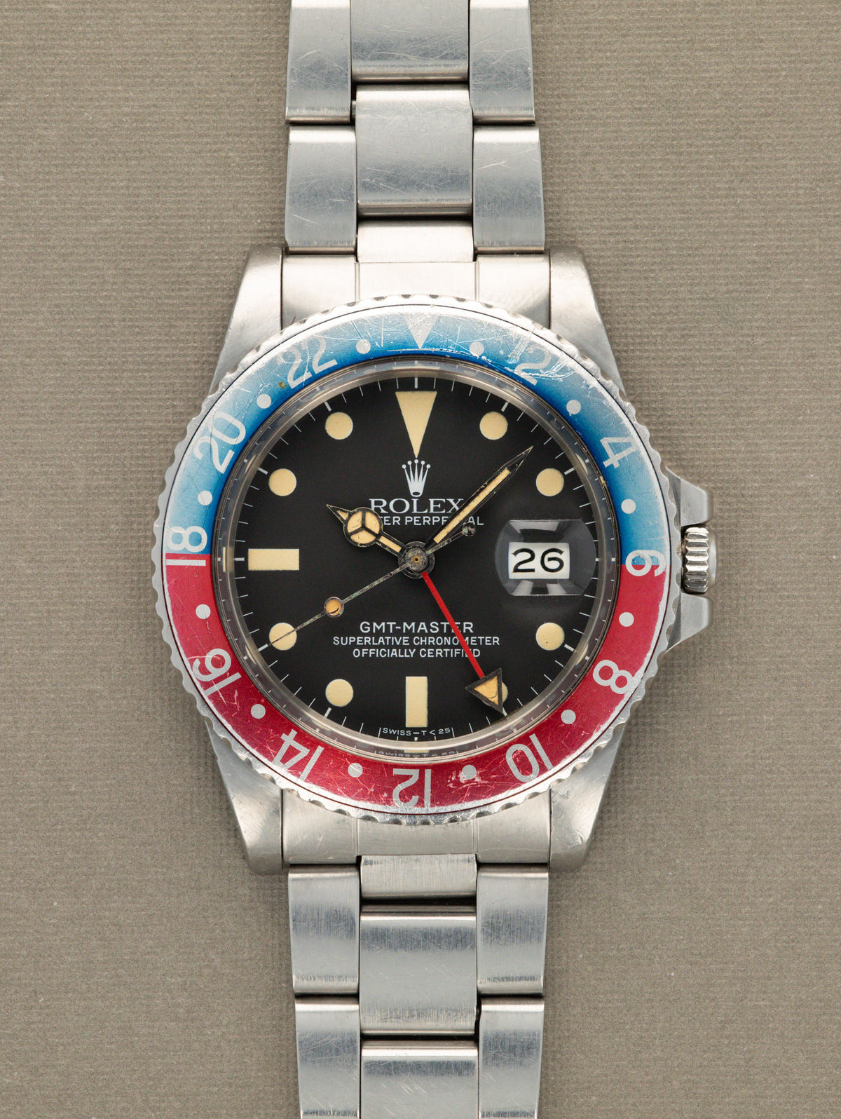 Rolex GMT-Master Ref. 16750 'Pepsi' - Transitional Matte Dial