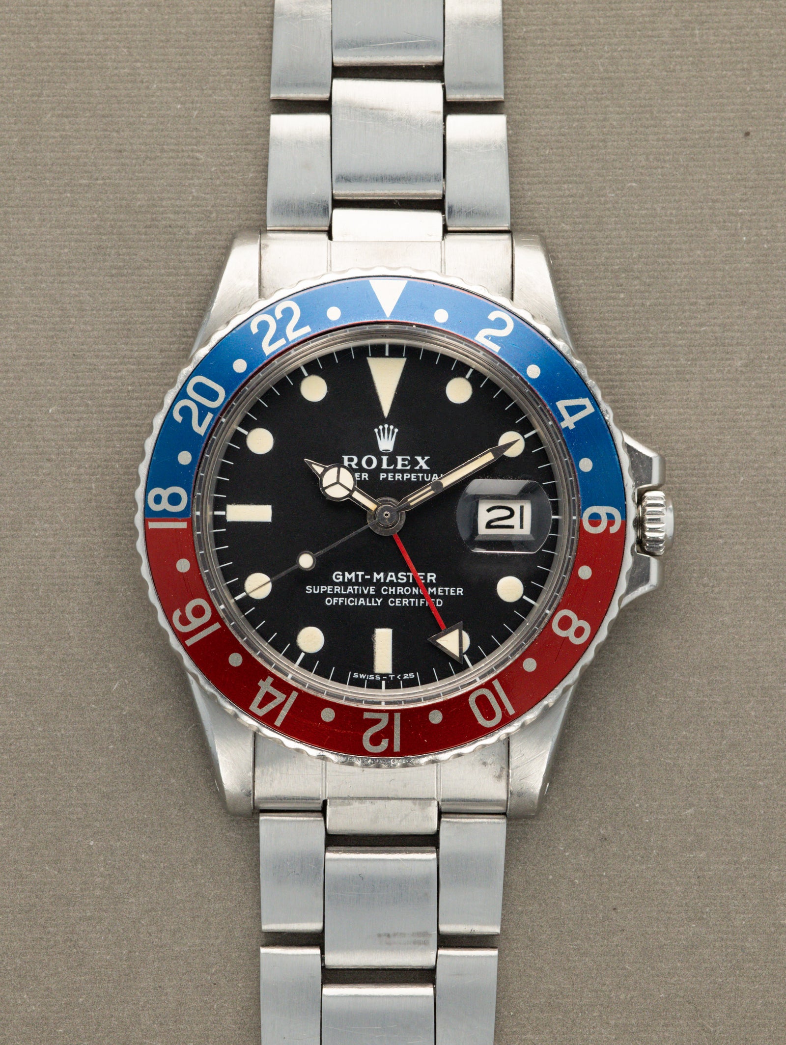 Rolex GMT-Master Ref. 1675 - 'Pepsi MK2' Full Set