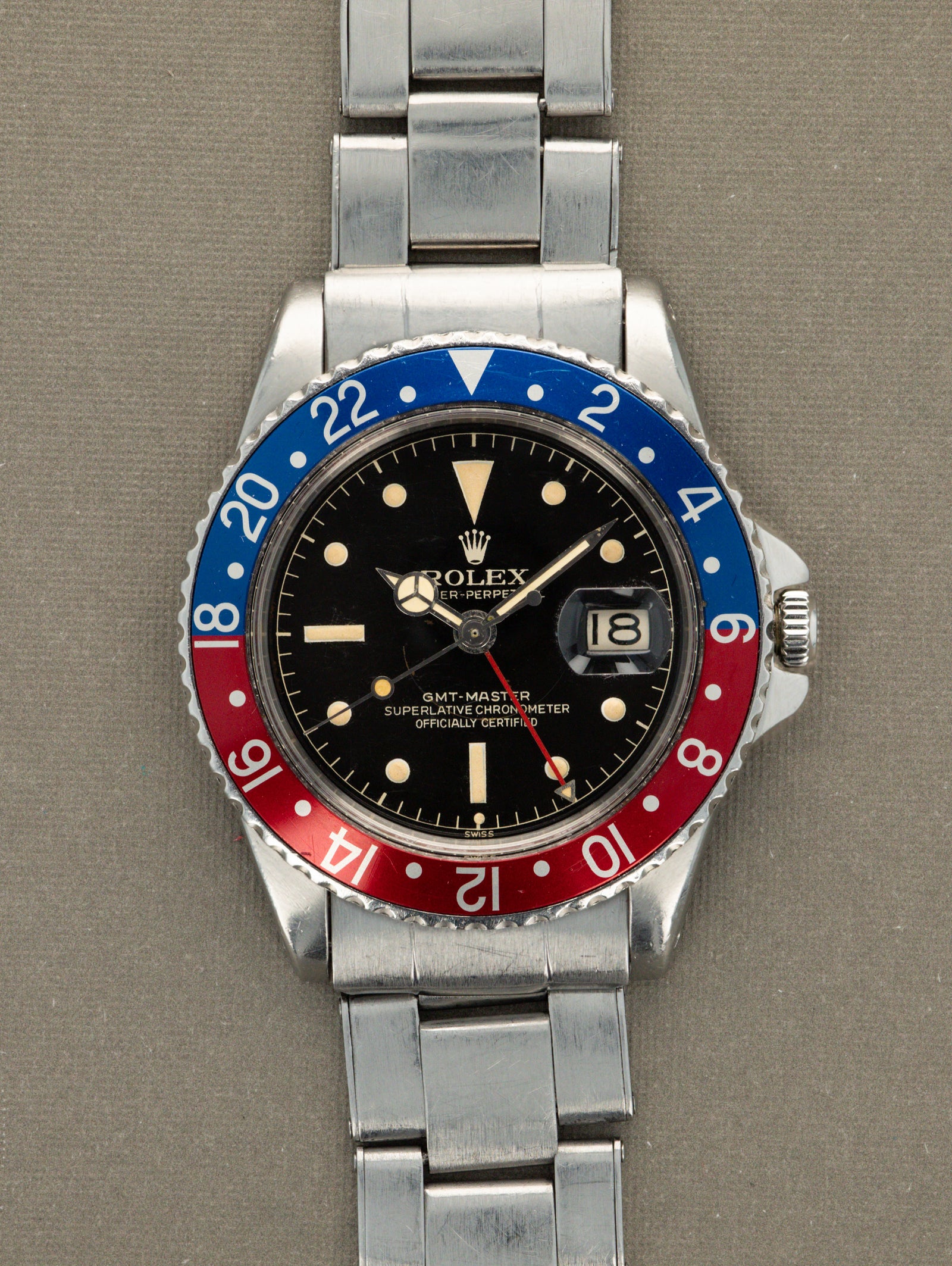 Rolex GMT-Master Ref. 1675 'PCG' - Gilt 'Chapter Ring' Dial