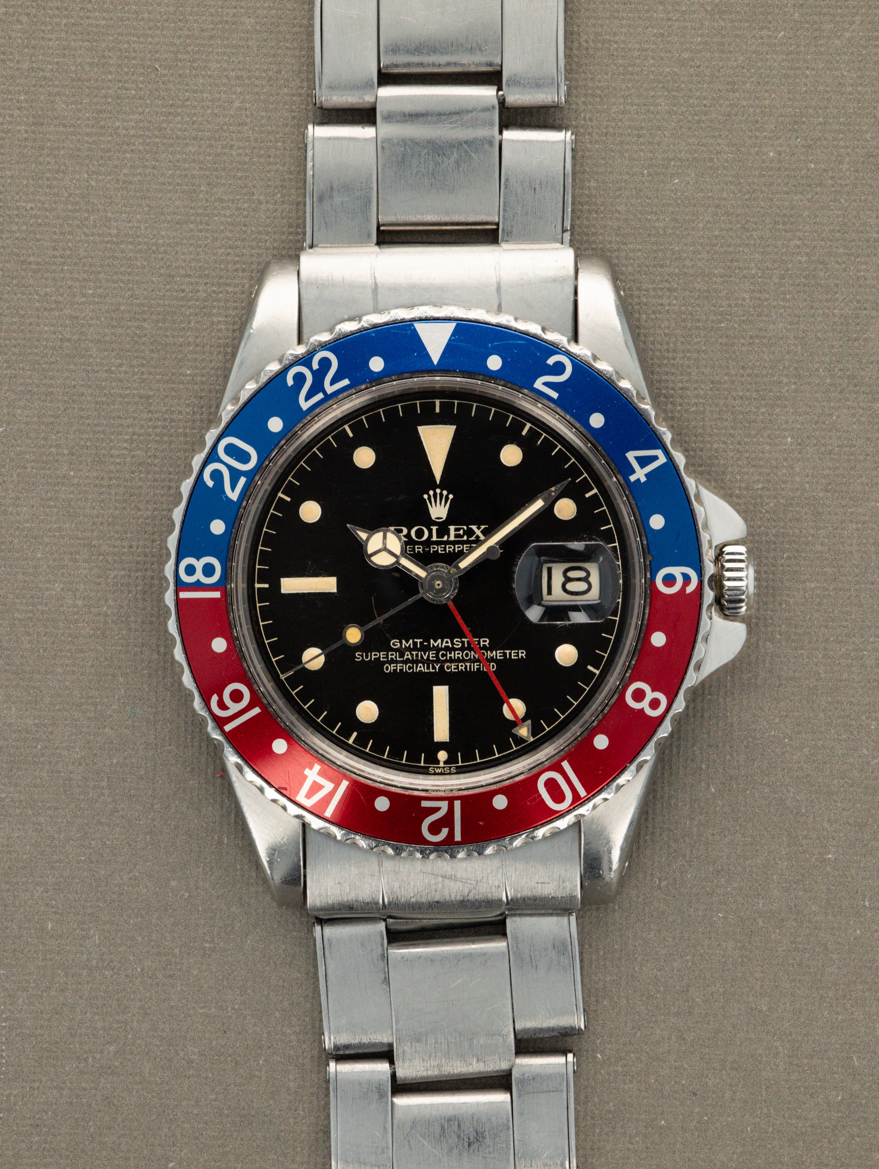 Rolex GMT-Master Ref. 1675 'PCG' - Gilt 'Chapter Ring' Dial