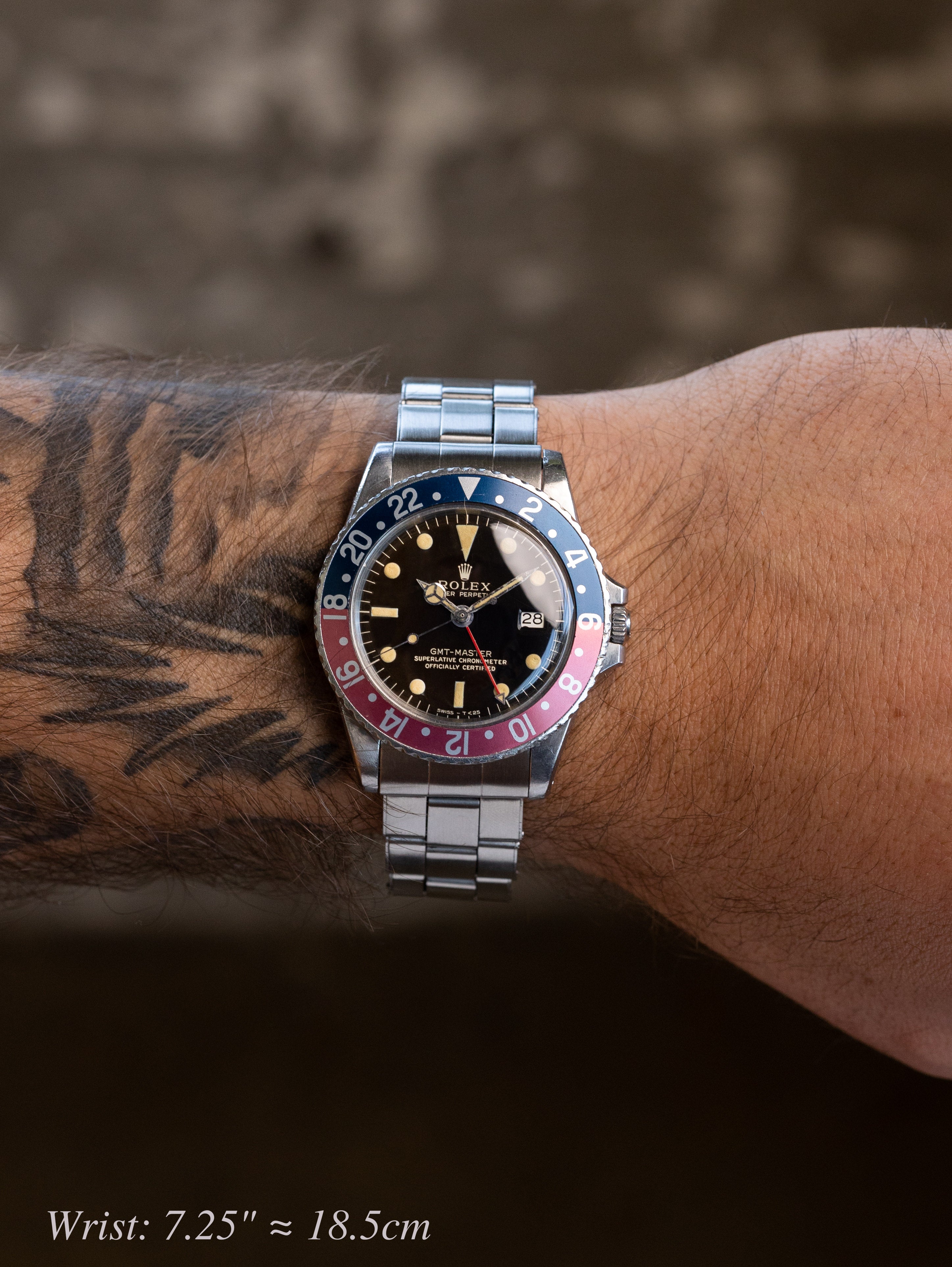 Rolex GMT-Master Ref. 1675 - Tropical 'Gilt' Dial Unpolished