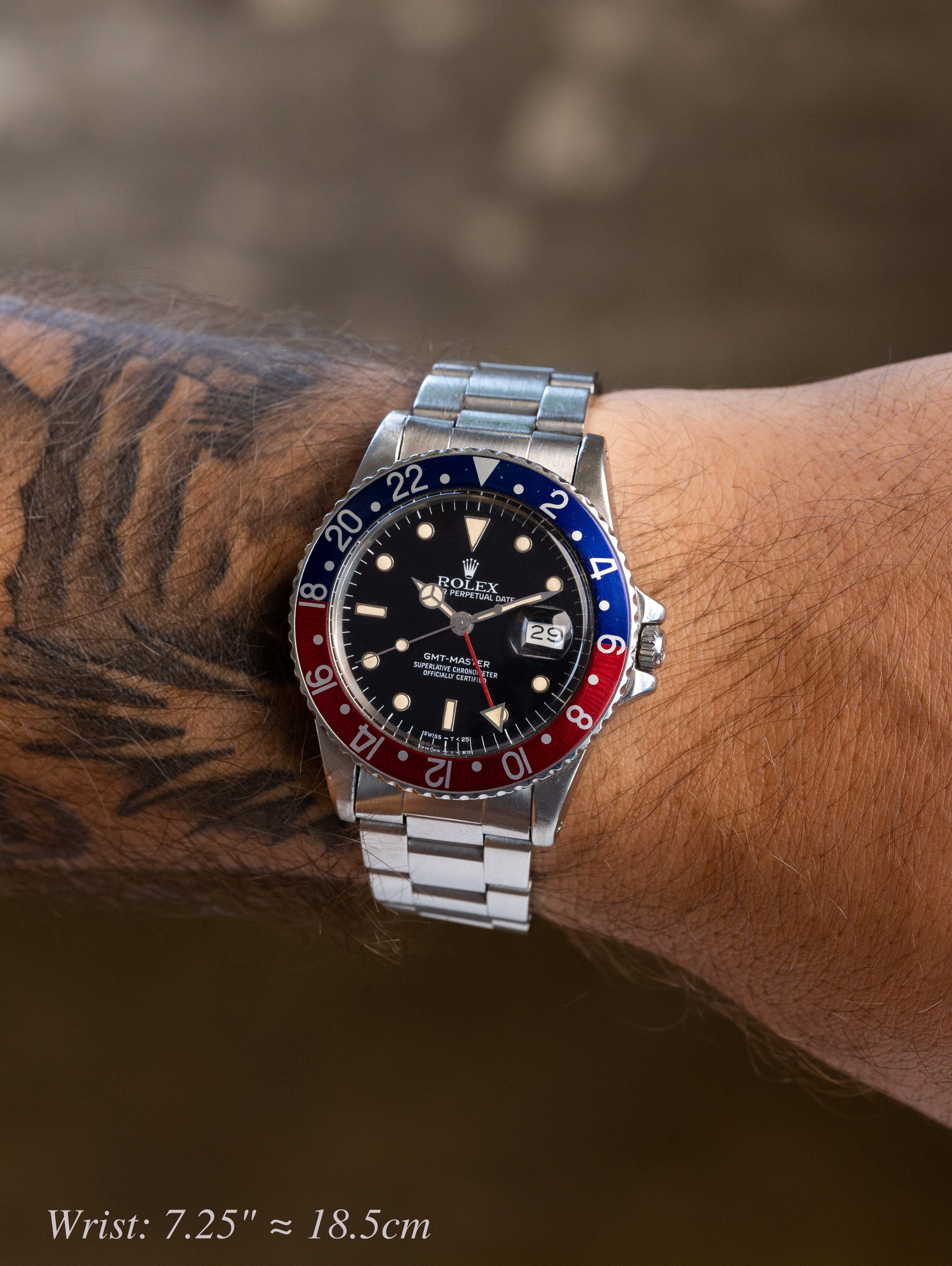 Rolex GMT-Master Ref. 16750 'Pepsi' - Gloss Dial