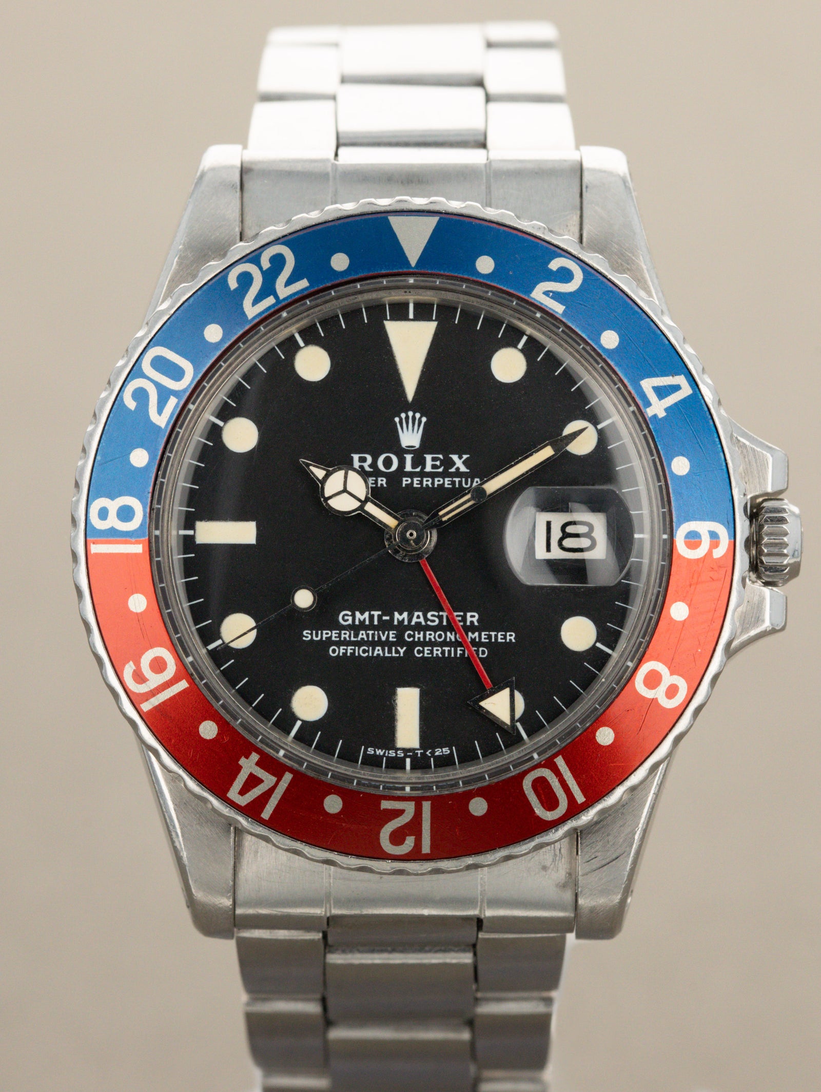 Rolex GMT-Master Ref. 1675 - 'Pepsi MK2' Full Set