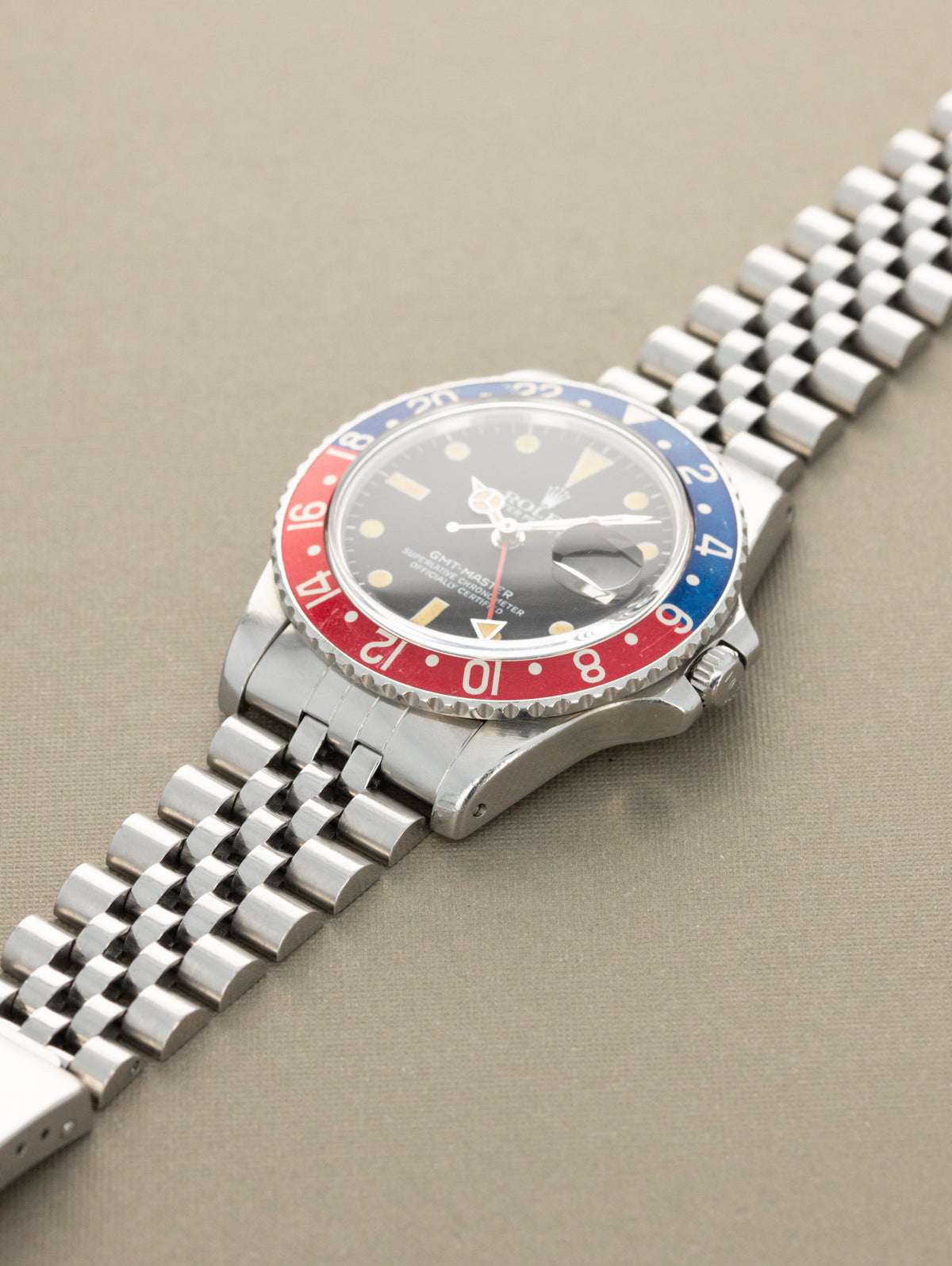 Rolex GMT-Master Ref. 16750 'Pepsi' - Transitional Matte Dial Unpolished