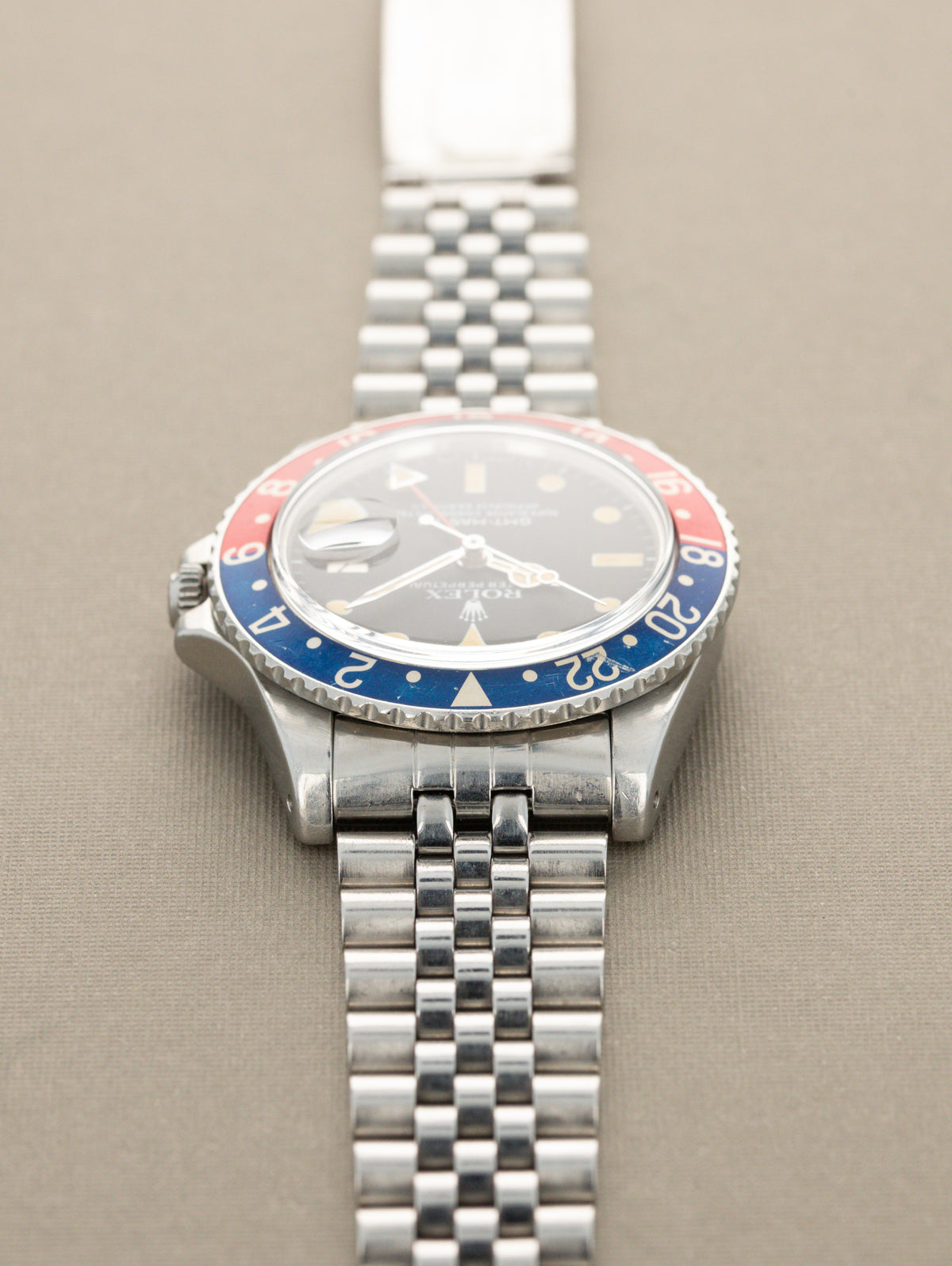 Rolex GMT-Master Ref. 16750 'Pepsi' - Transitional Matte Dial Unpolished