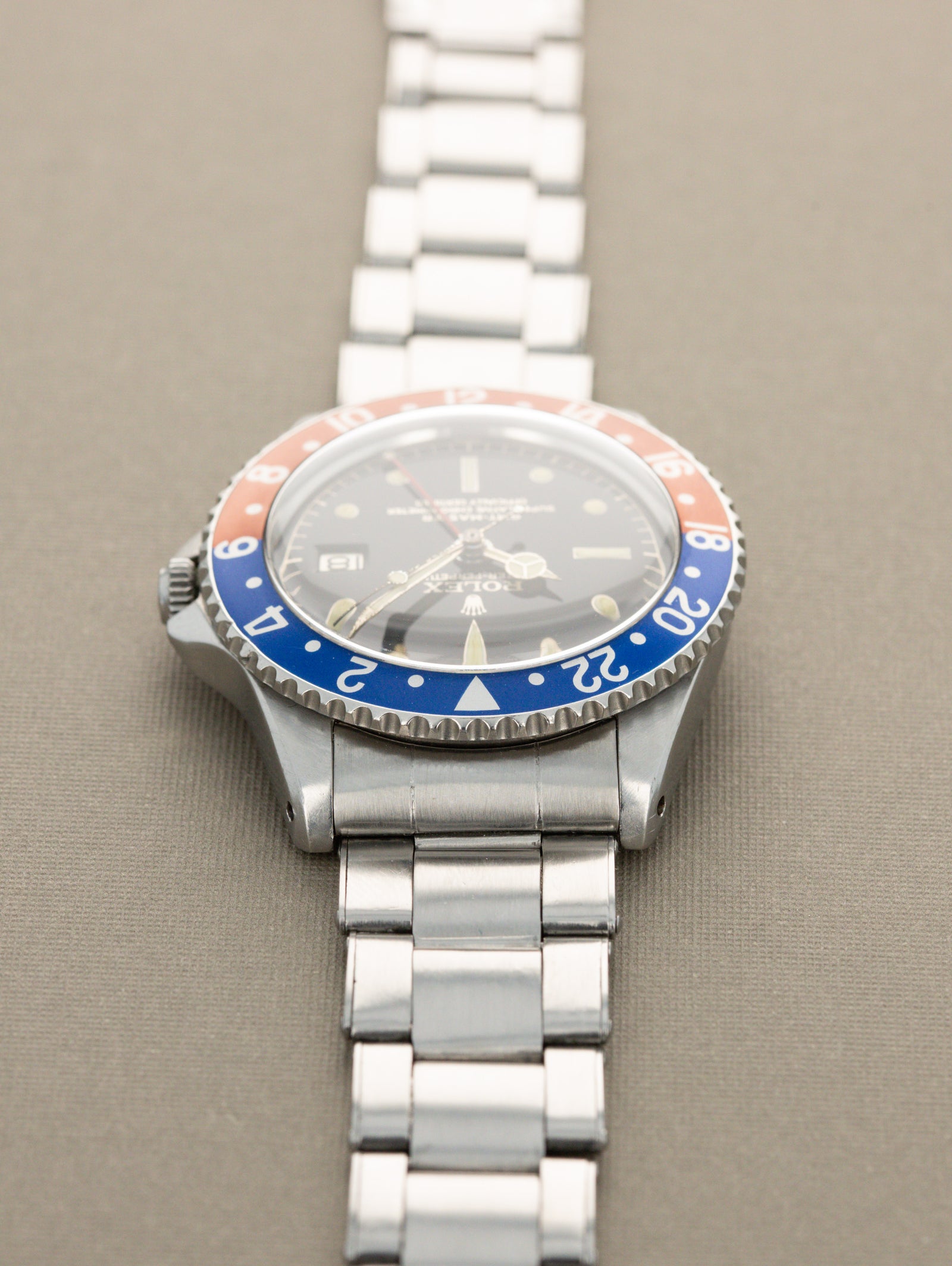 Rolex GMT-Master Ref. 1675 'PCG' - Gilt 'Chapter Ring' Dial