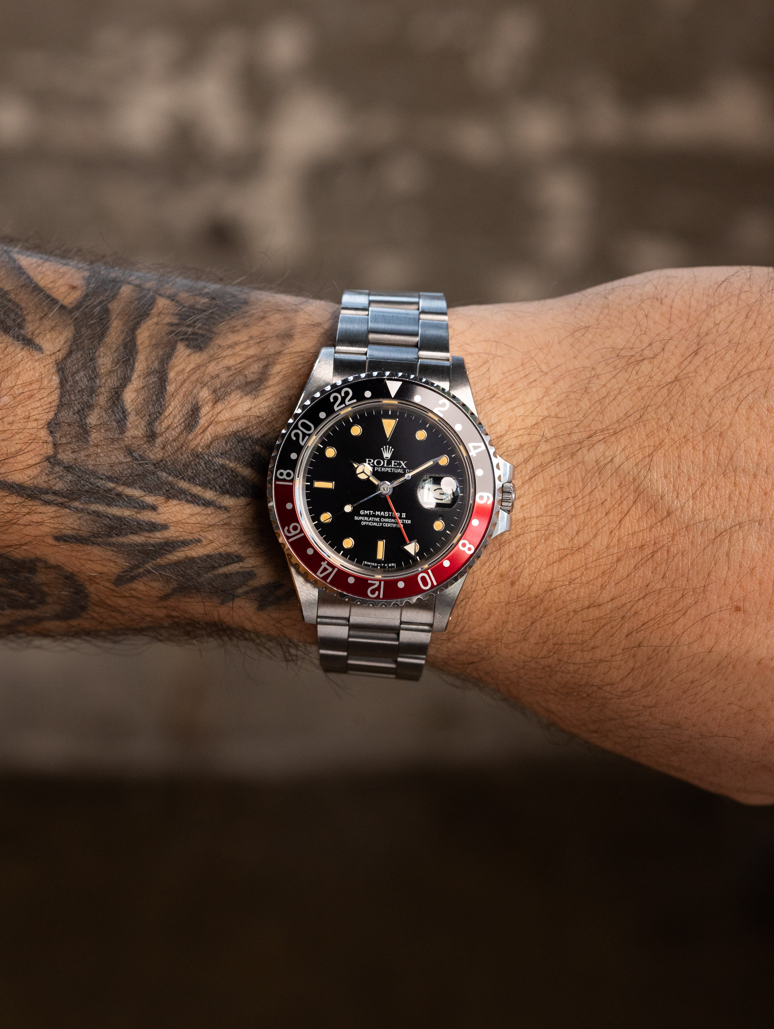 Rolex GMT-Master II Ref. 16760 - 'Sophia Loren' AKA 'Fat Lady' Unpolished