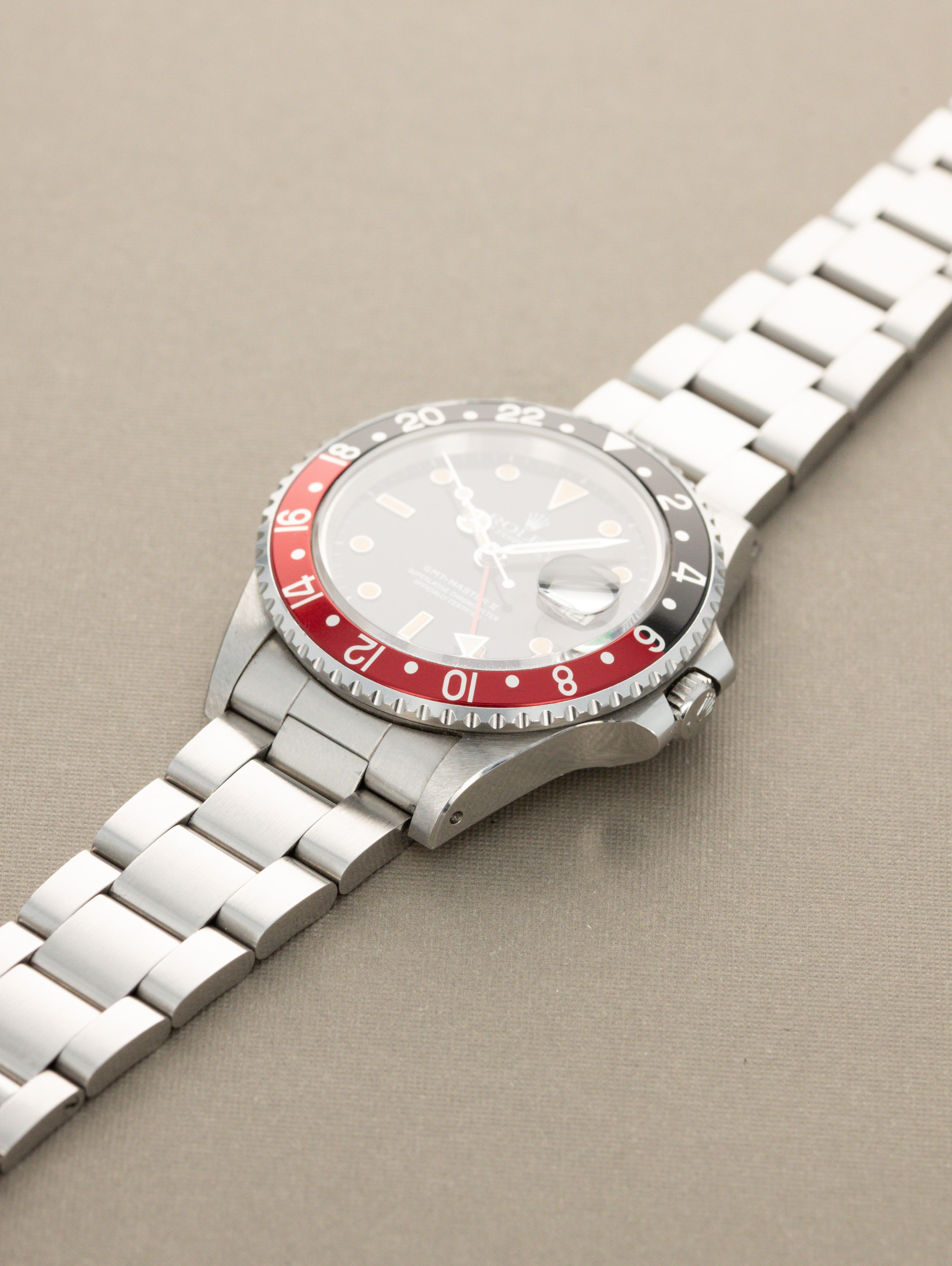 Rolex GMT-Master II Ref. 16760 - 'Sophia Loren' AKA 'Fat Lady' Unpolished