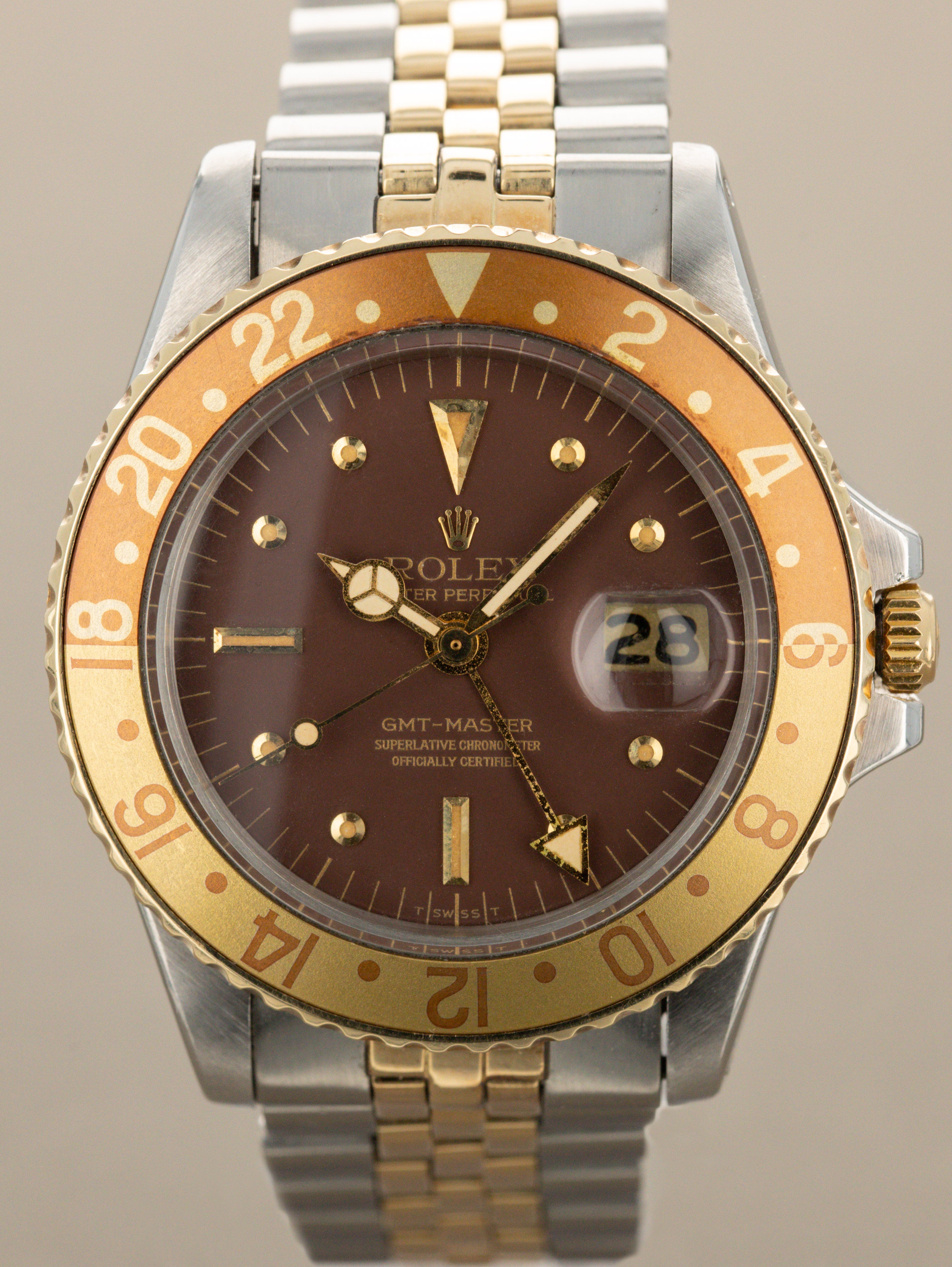 Rolex GMT-Master Ref. 1675/3 - Matte Brown 'Nipple' Dial