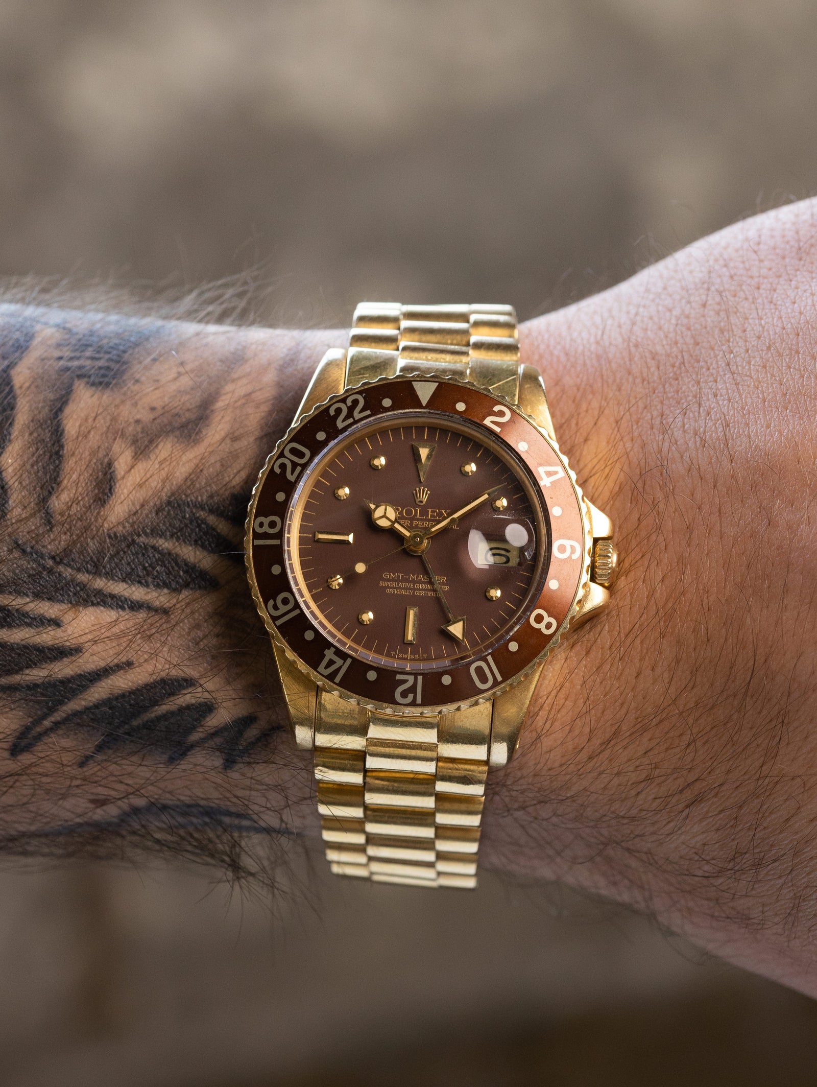 Rolex GMT-Master Ref. 1675/8 - 'Root Beer Nipple' Dial