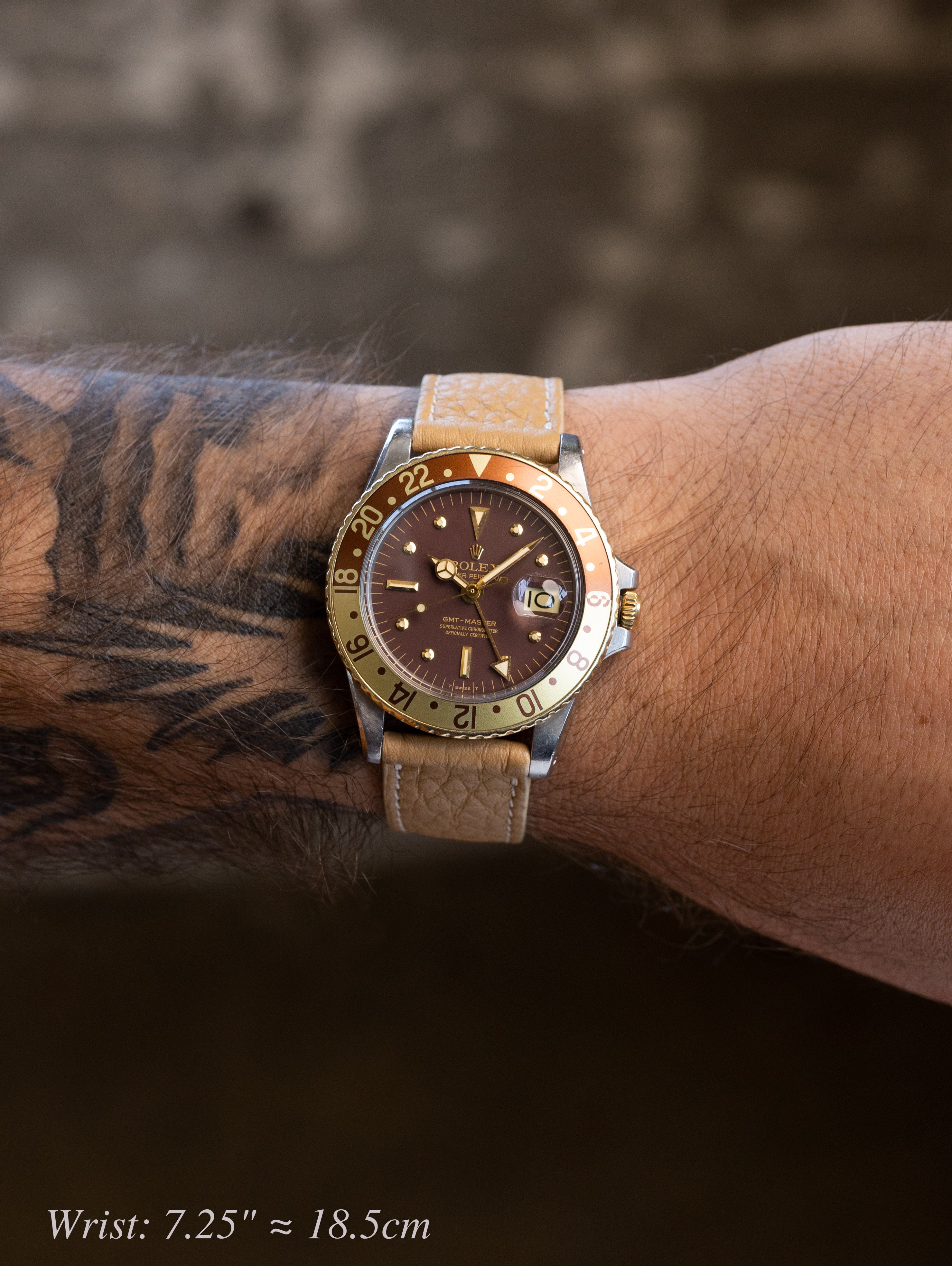Rolex GMT-Master Ref. 1675/3 - Brown 'Nipple' Dial Unpolished