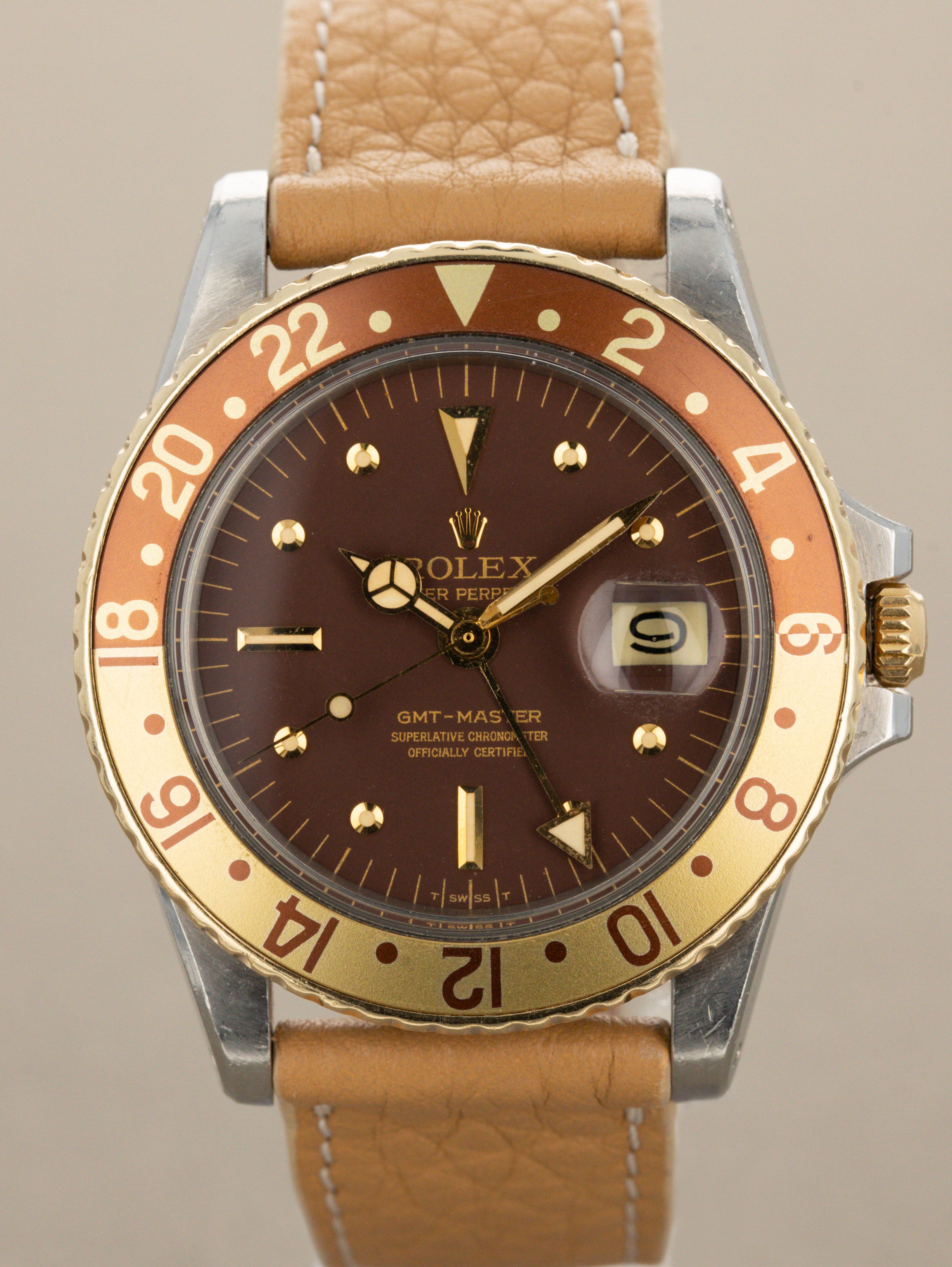 Rolex GMT-Master Ref. 1675/3 - Brown 'Nipple' Dial Unpolished