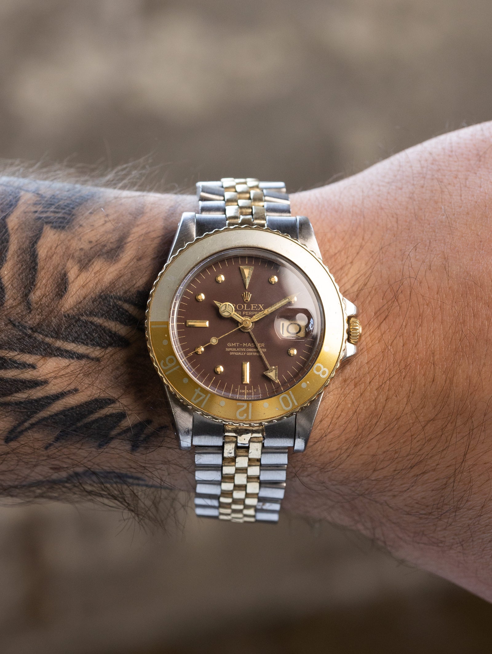 Rolex GMT-Master Ref. 1675/3 - 'Root Beer Nipple Dial'