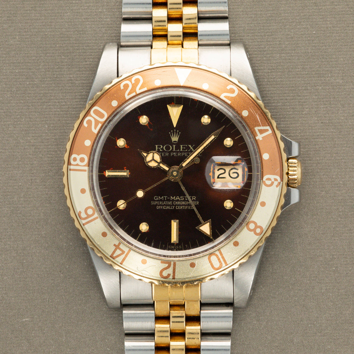 Rolex GMT-Master Ref. 16753 - Sunburst Brown 