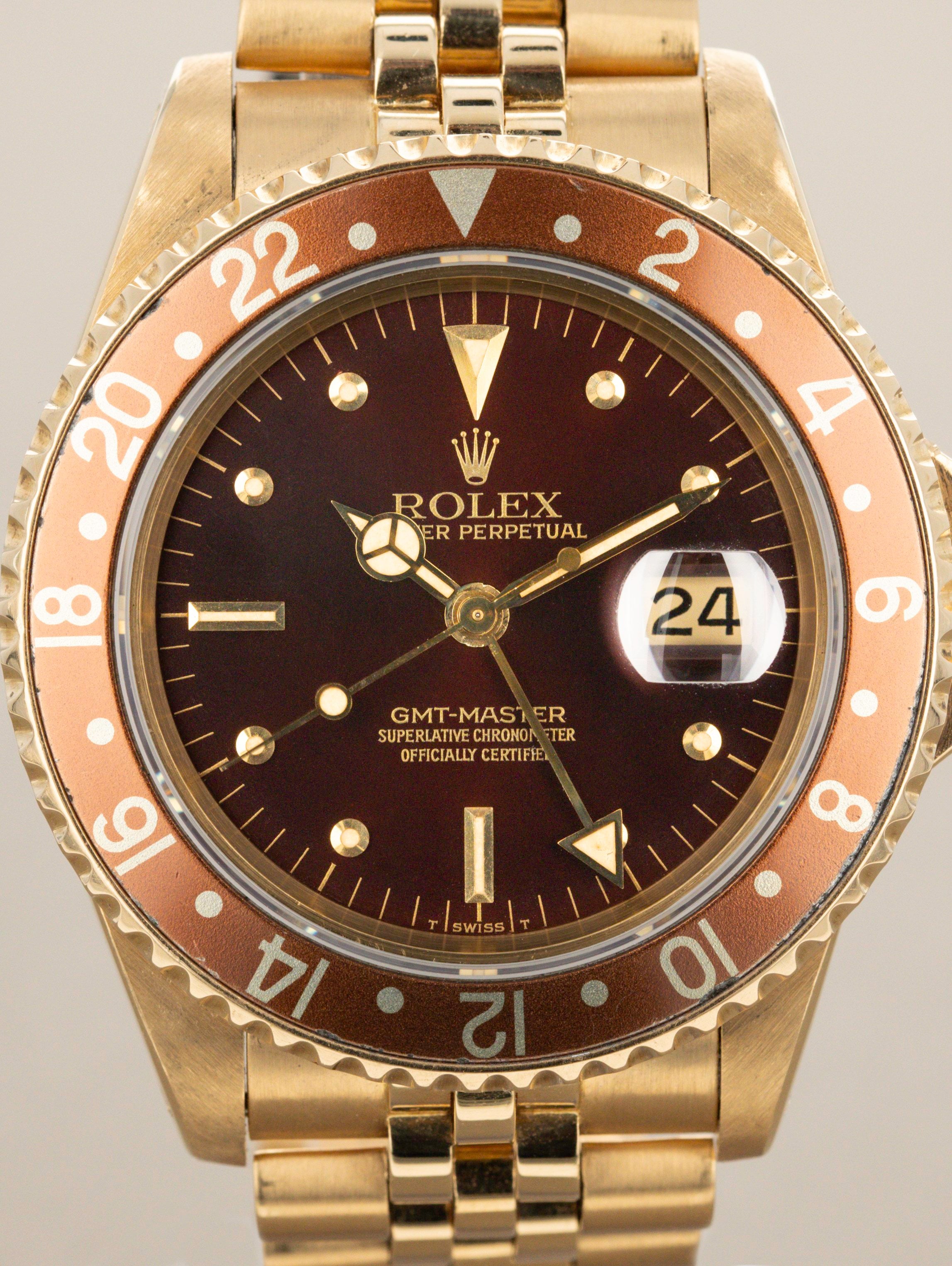 Rolex GMT-Master Ref. 16758 Oxblood Full Set