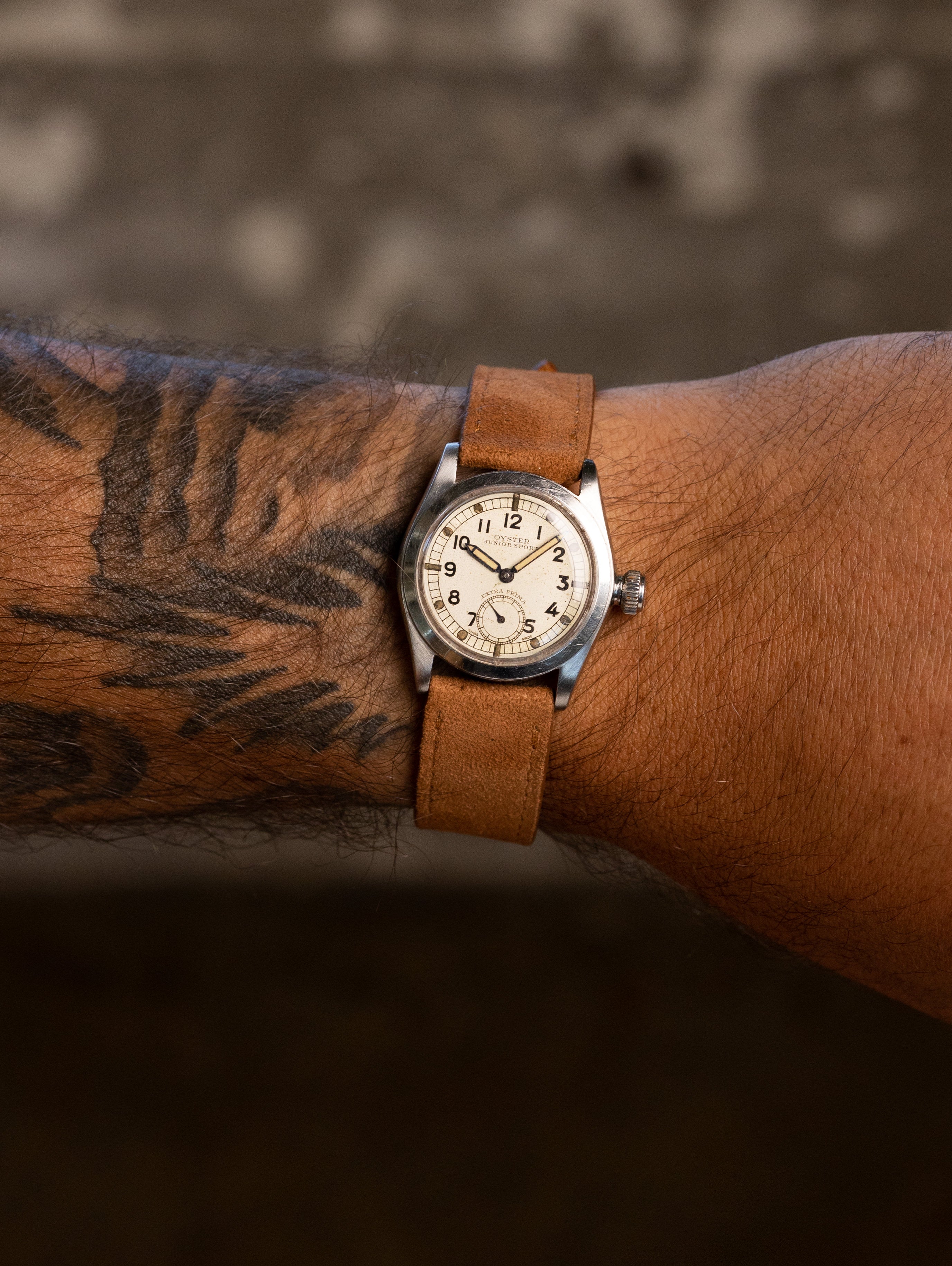 Oyster Watch Co. Oyster Junior Sport Ref. 2280F - 'Brushed' Silver Dial