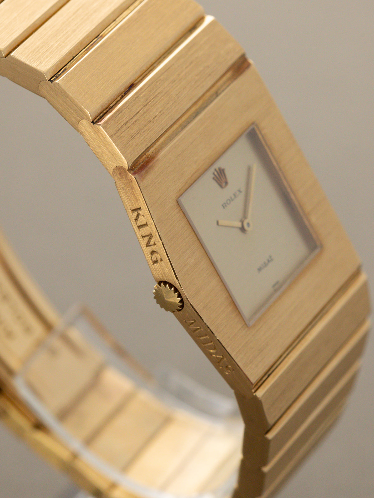 Rolex King Midas Ref. 3580 - 'Brushed' Champagne Dial 'Second Series'