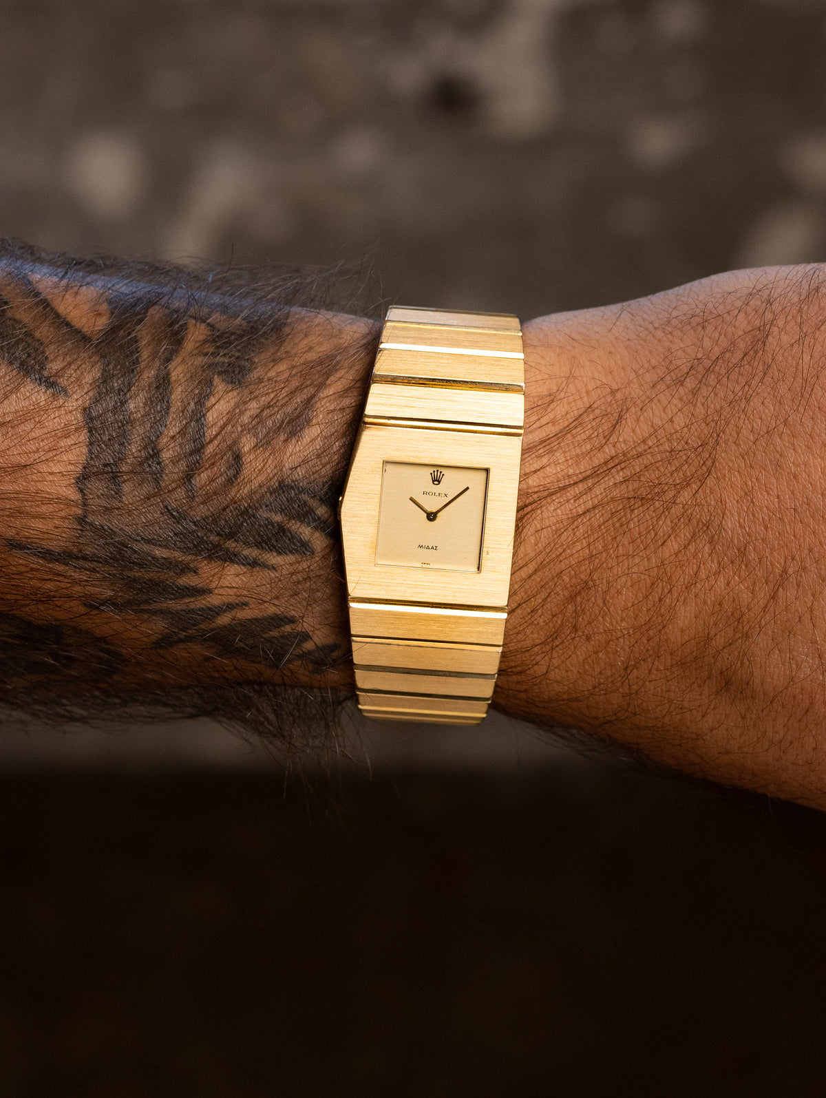 Rolex King Midas Ref. 3580 - 'Brushed' Champagne Dial 'Second Series'