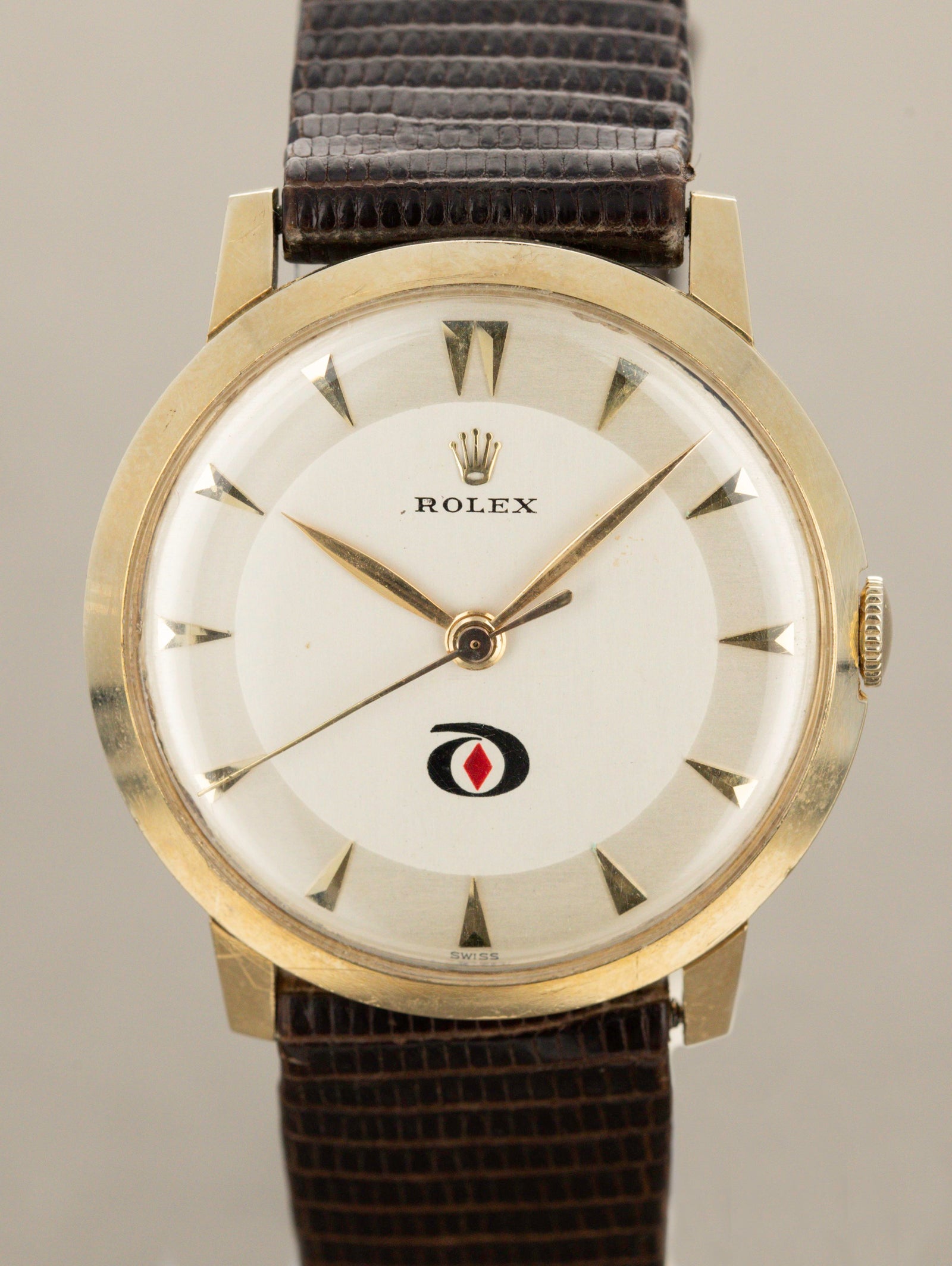 Rolex Ref. 3038 14k Diamond Alkaline Company Full Set