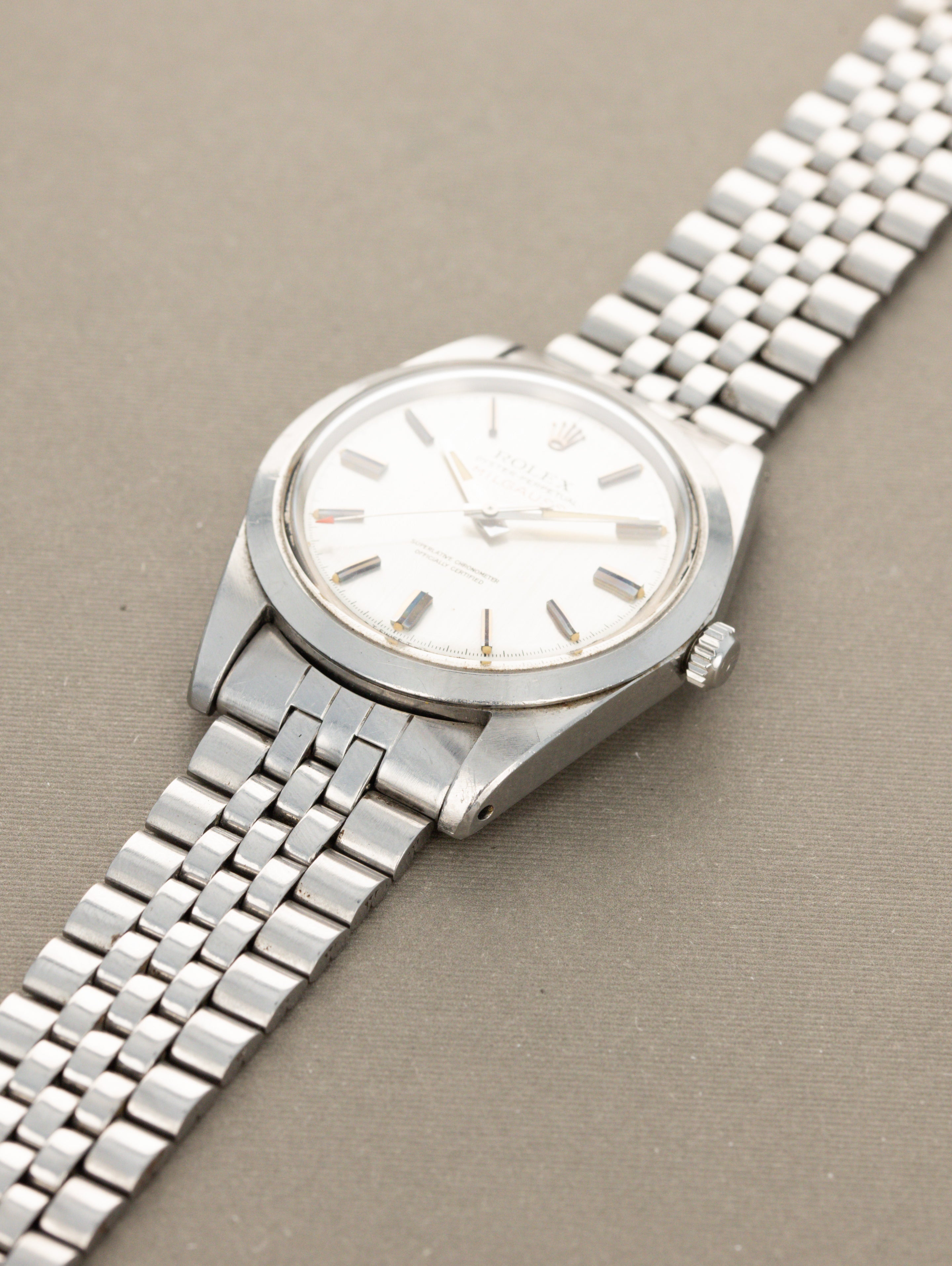 Rolex Milgauss Ref. 1019 - Brushed Silver Dial