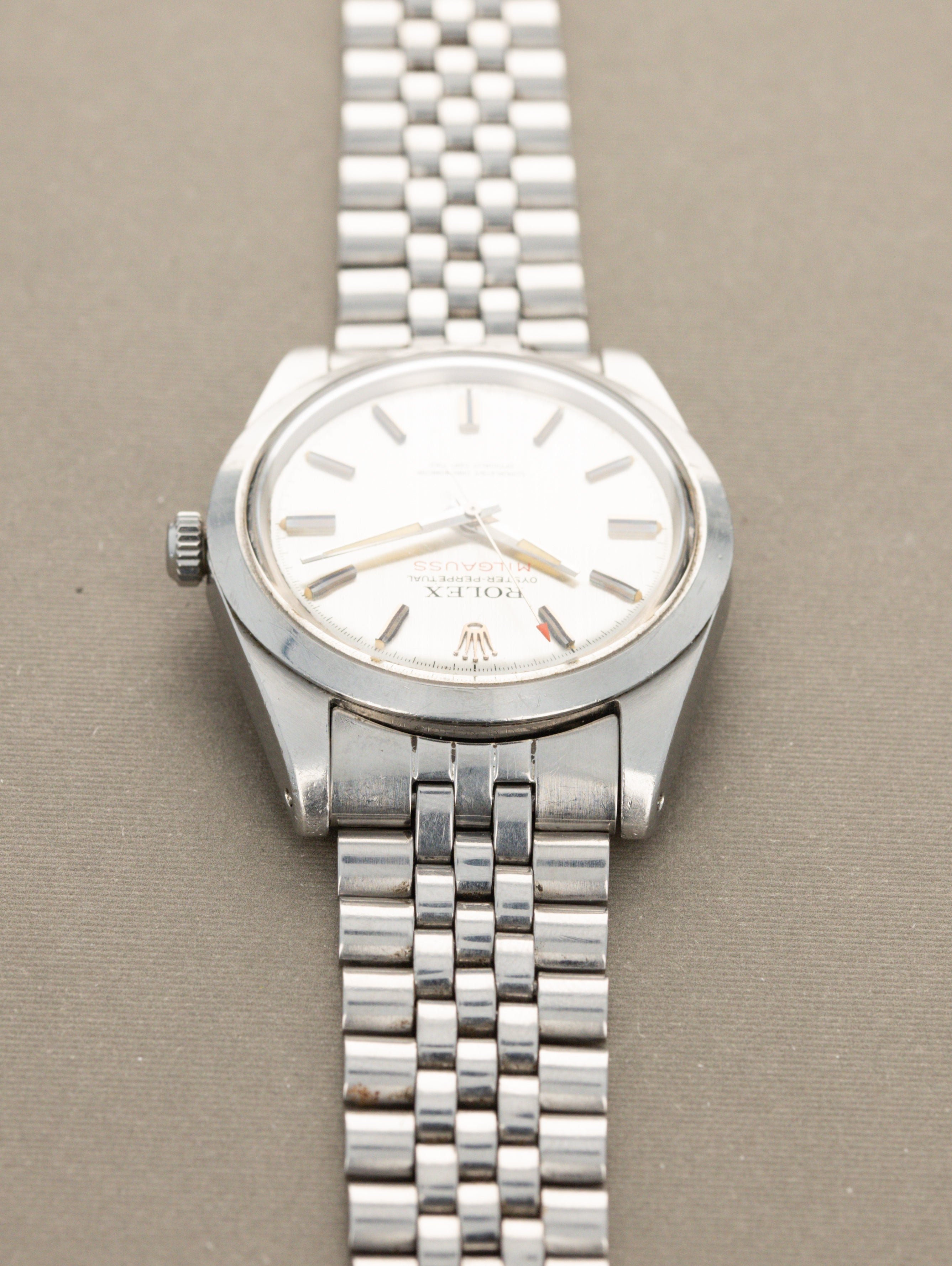 Rolex Milgauss Ref. 1019 - Brushed Silver Dial