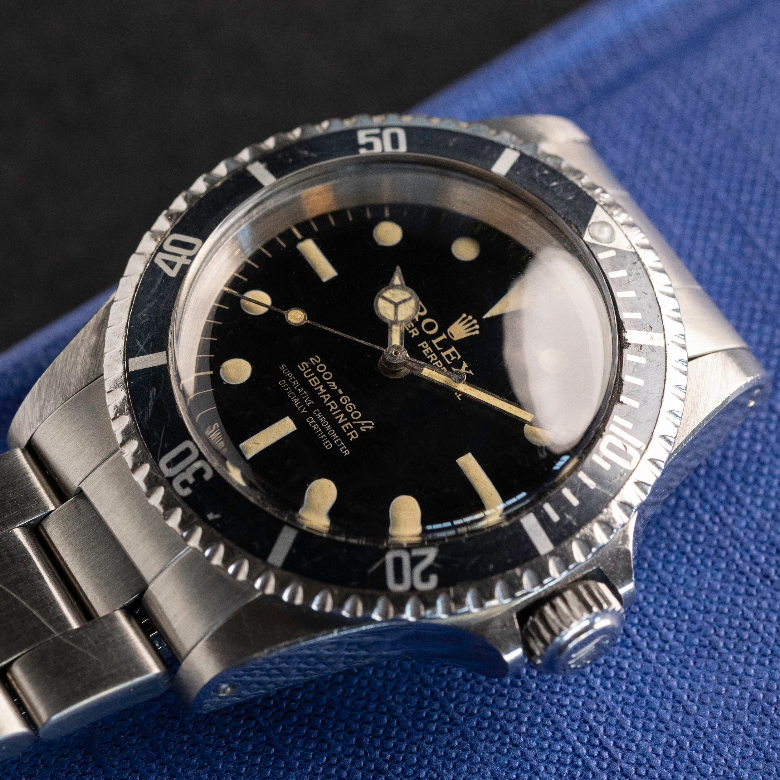 Rolex Submariner Ref. 5512 Gilt Four Line