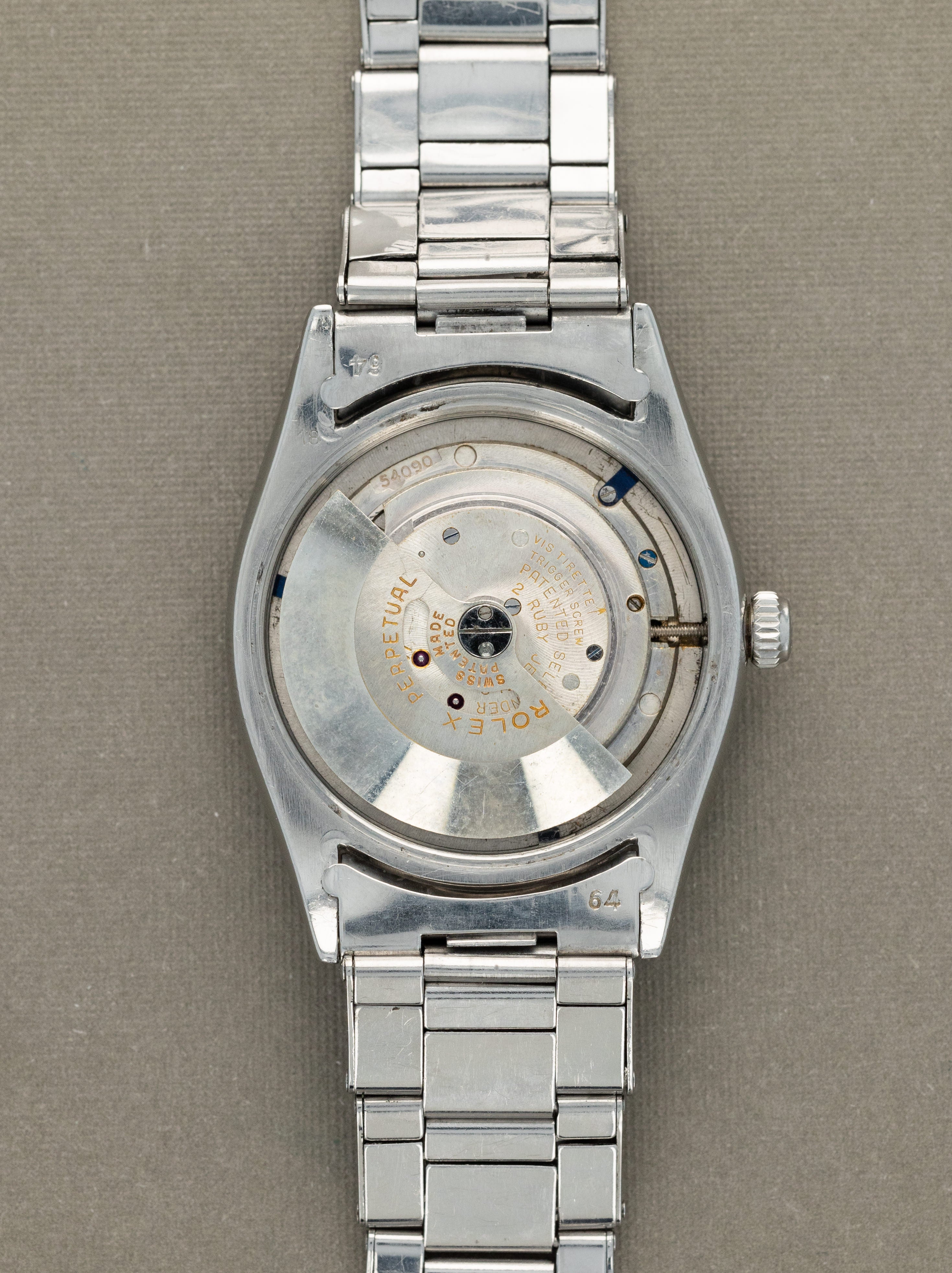 Rolex Turn-O-Graph Ref. 6202 - White 'Honeycomb' Dial