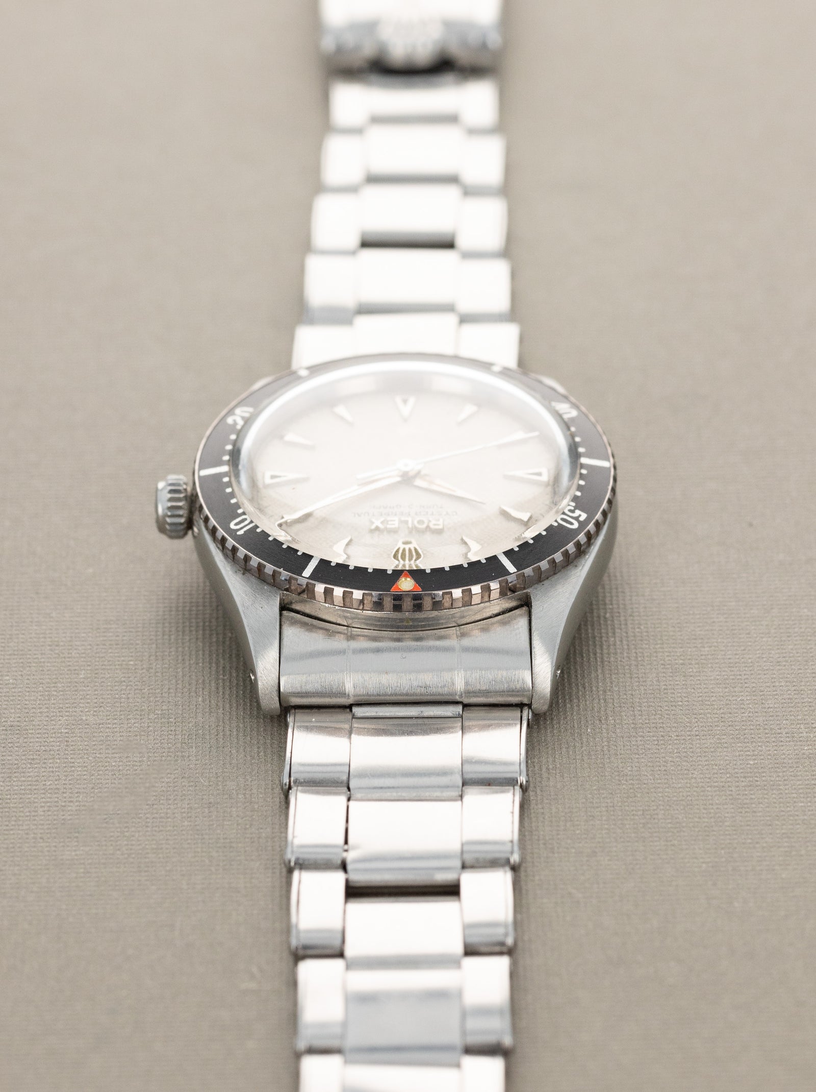 Rolex Turn-O-Graph Ref. 6202 - White 'Honeycomb' Dial
