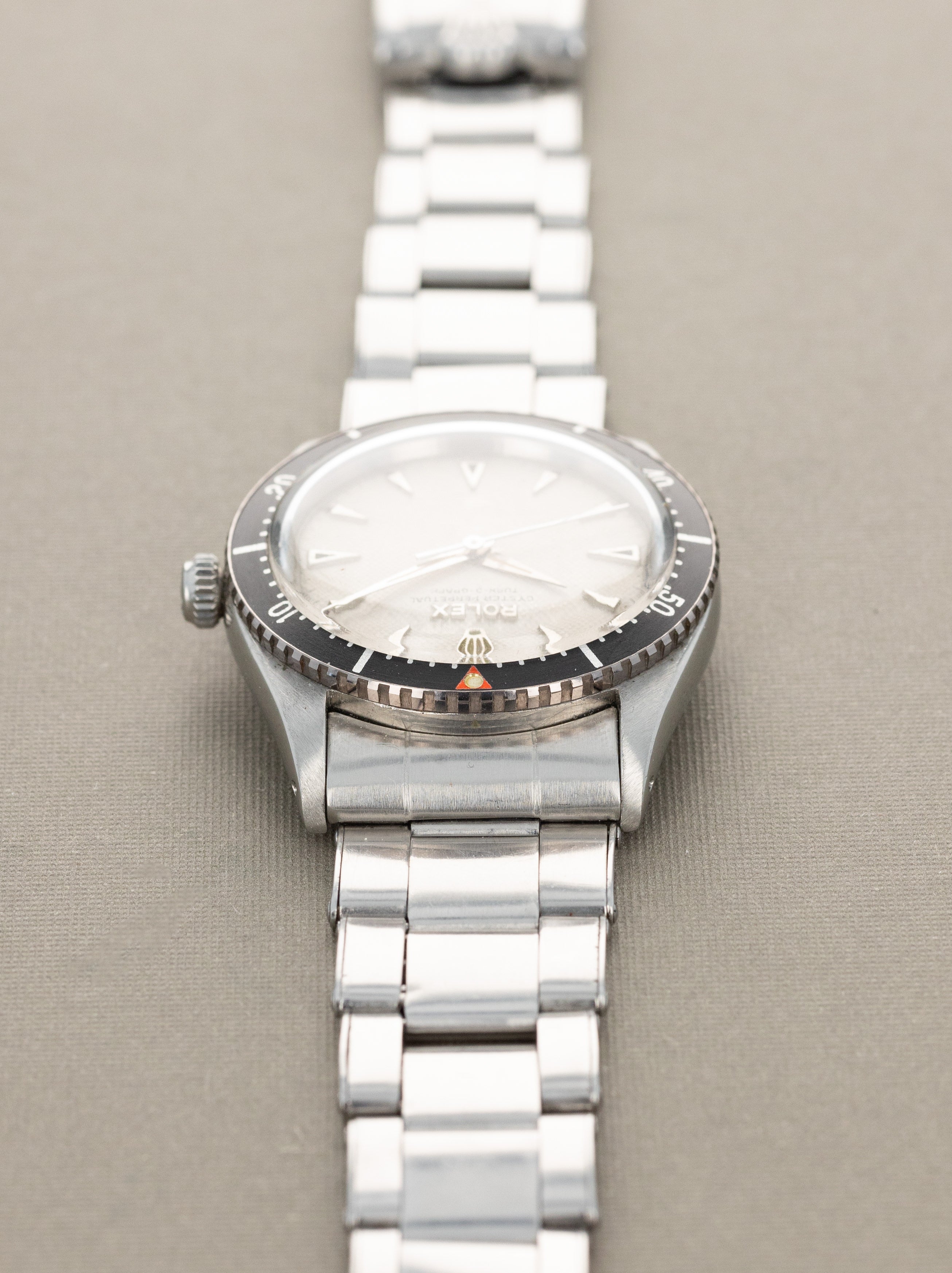 Rolex Turn-O-Graph Ref. 6202 - White 'Honeycomb' Dial