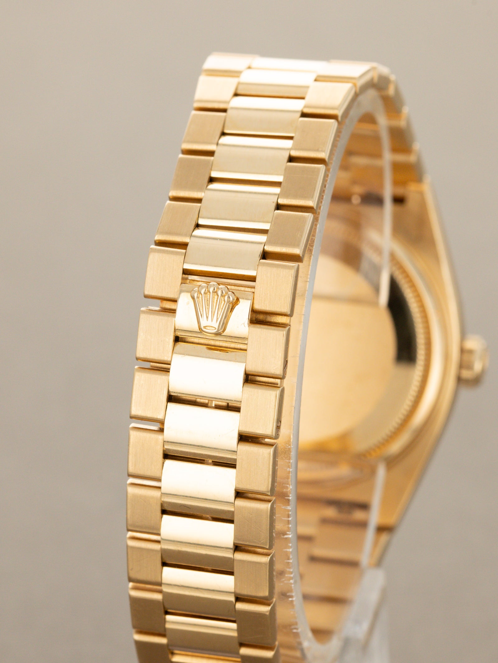 Rolex Oysterquartz Day-Date Ref. 19018N - 'Burlwood' Dial