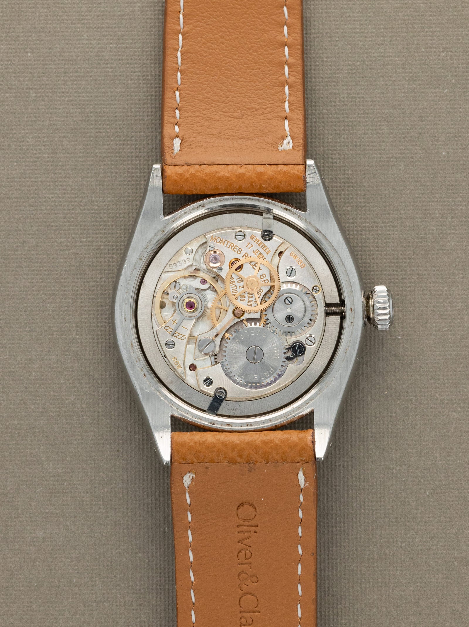 Rolex Oyster Precision Ref. 6022 - Silver 'A.&J. Smith Aberdeen' Dial