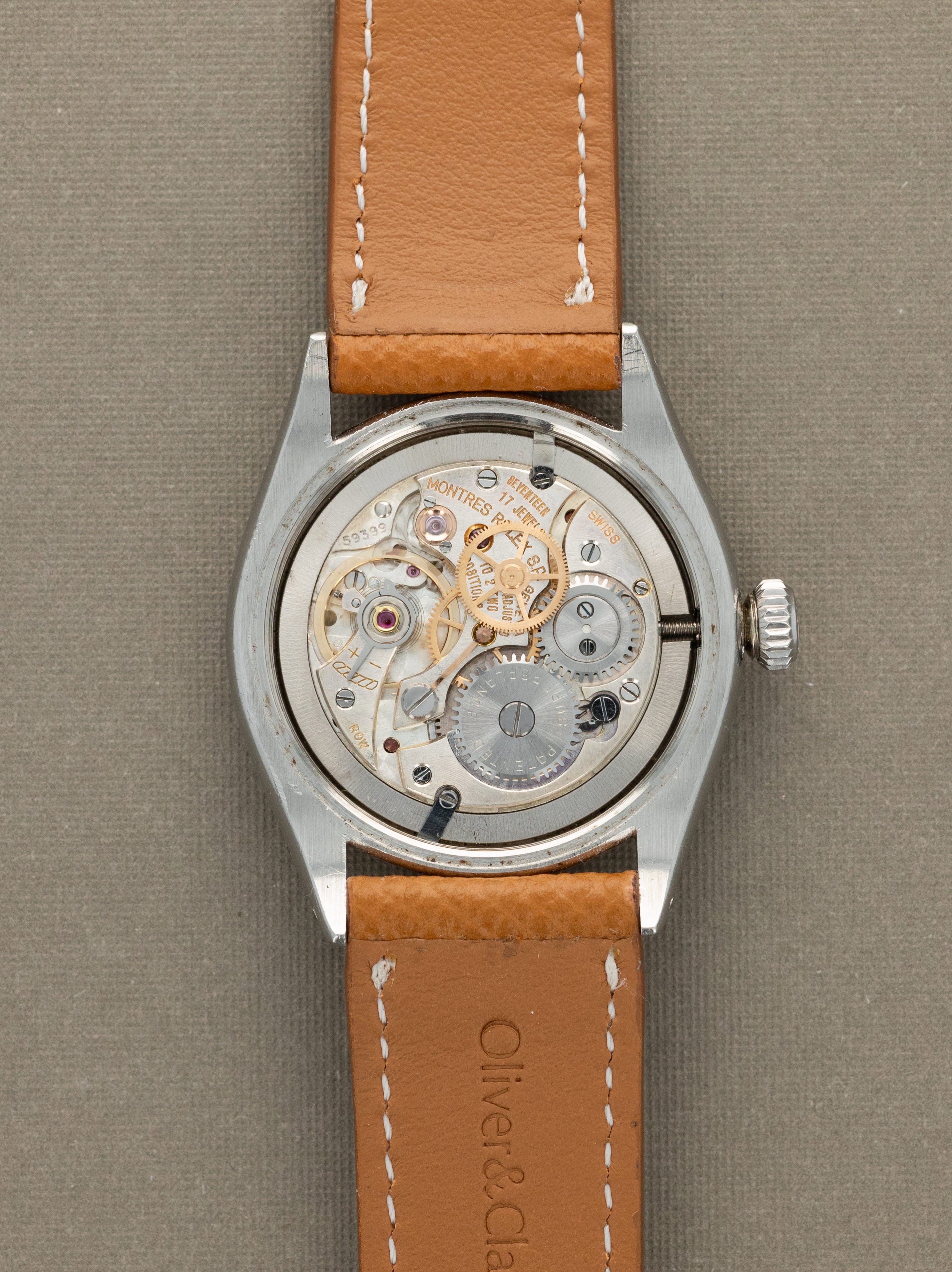 Rolex Oyster Ref. 6022 - Silver 'A.&J. Smith Aberdeen' Dial