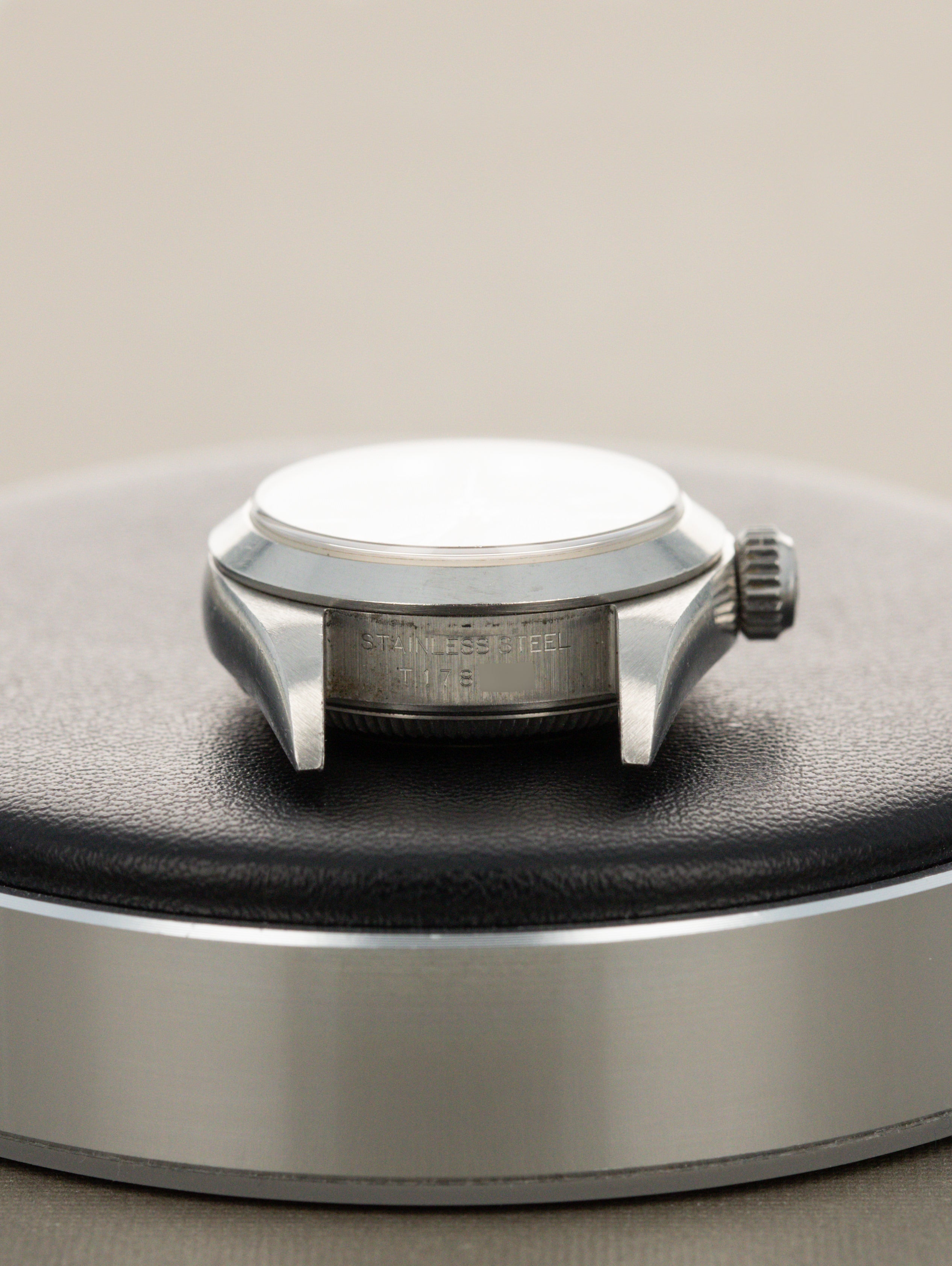 Rolex Oyster Perpetual Ref. 67180 - Gloss Black Tritium Dial Unpolishe