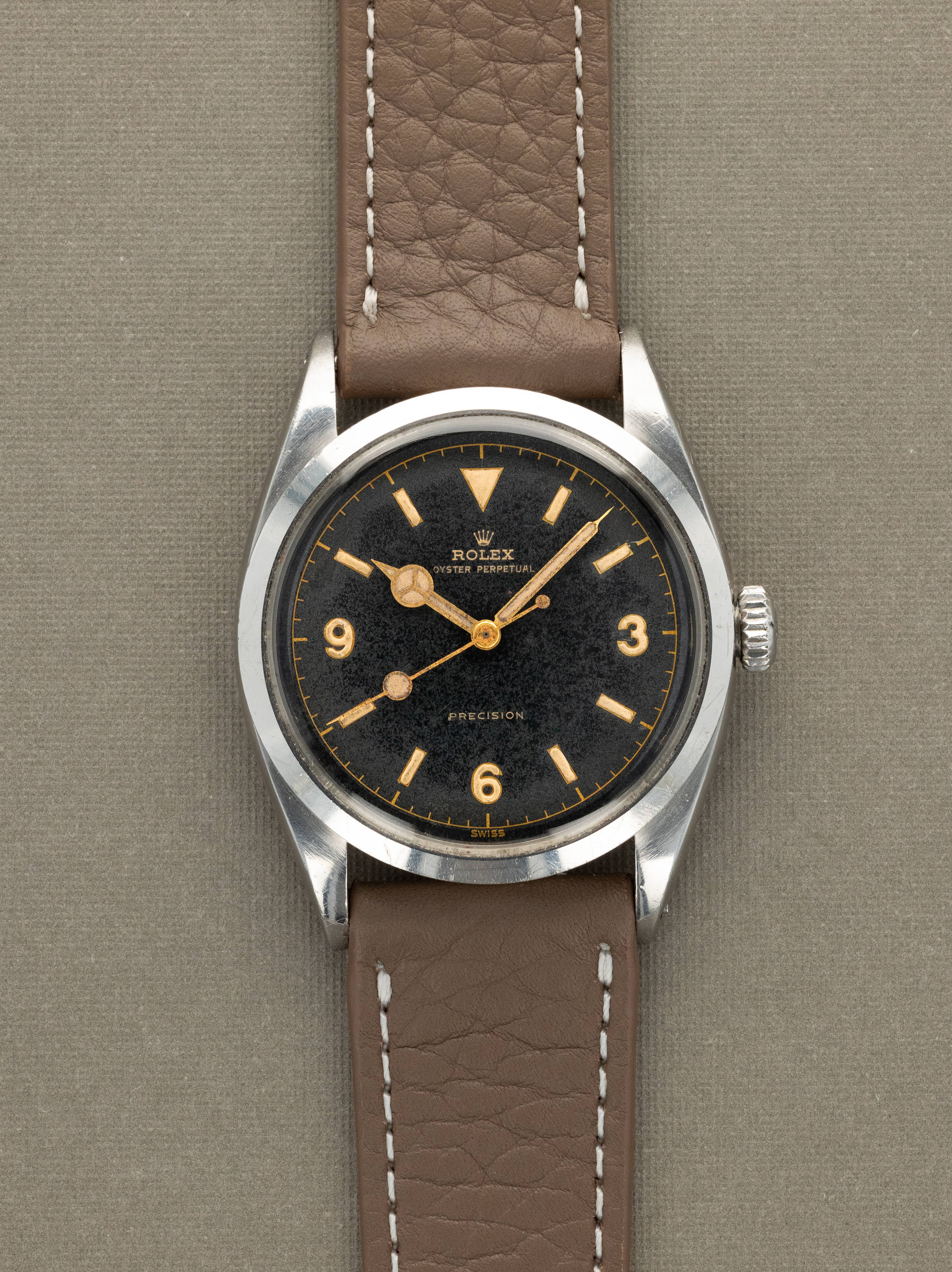 Rolex 'Pre-Explorer Ref. 6150 - Gilt 'Precision' Dial