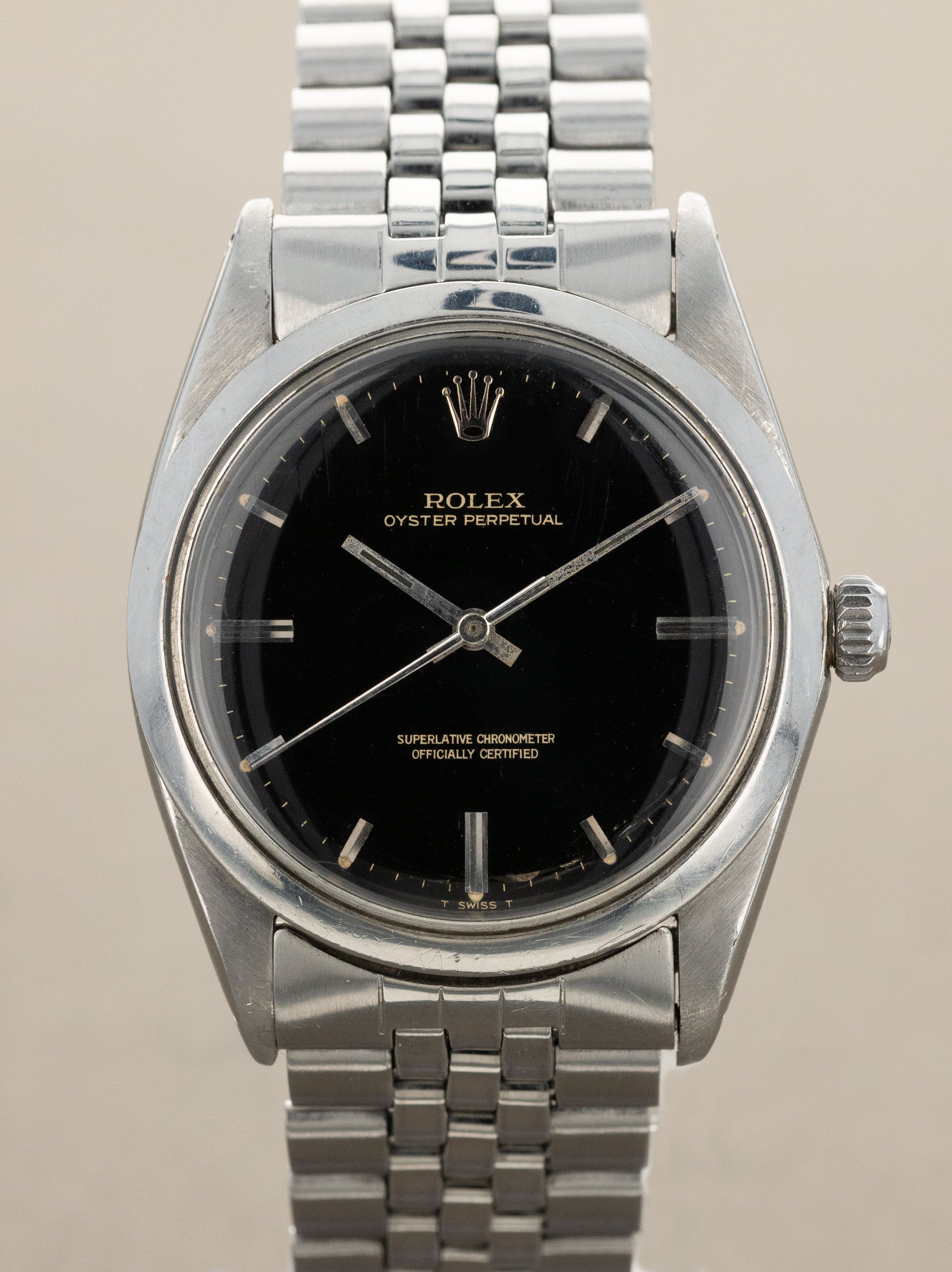 Rolex Oyster Perpetual Ref. 1018 'Jumbo' - Black 'Gilt' Dial