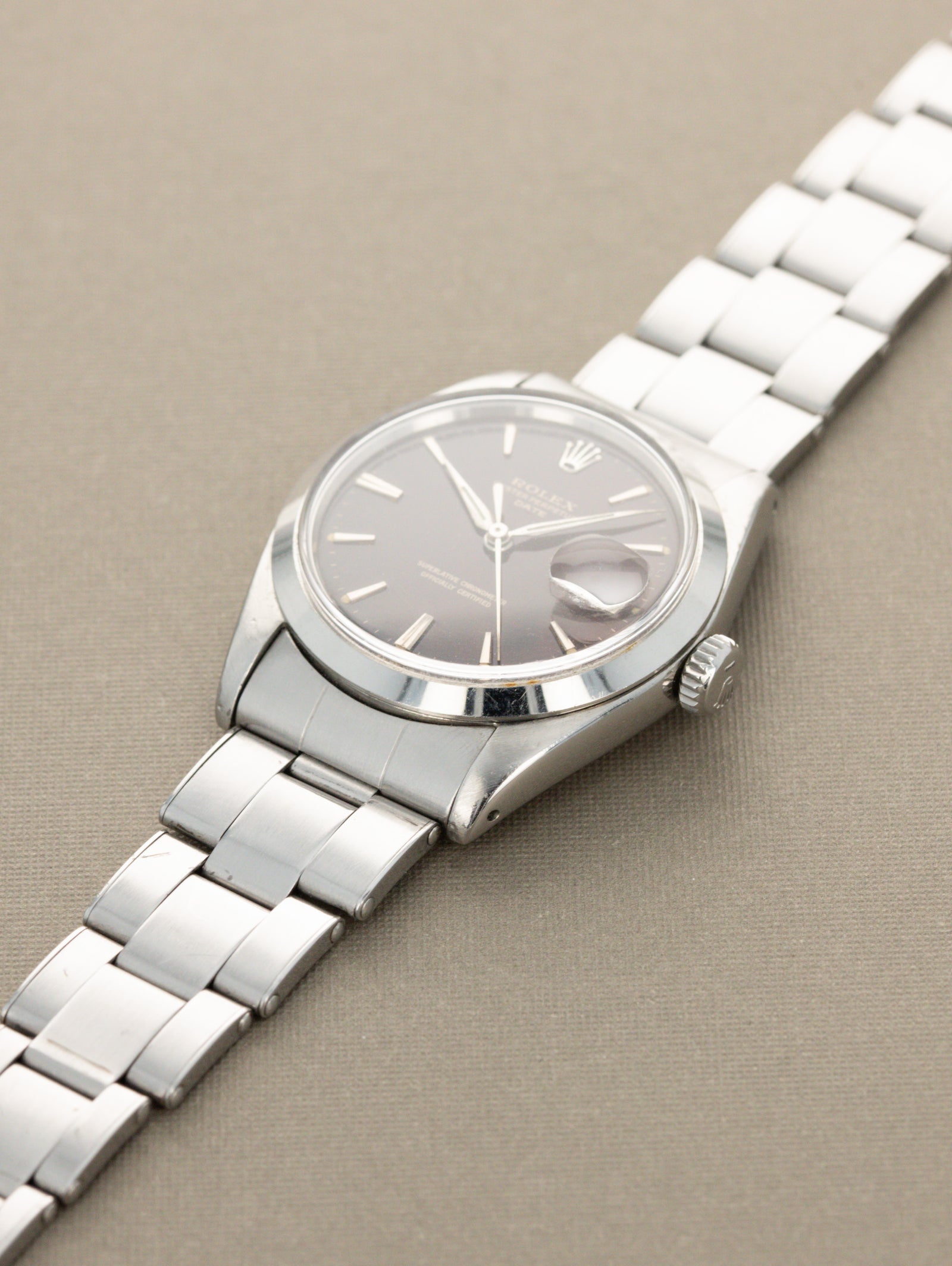 Rolex Oyster Perpetual Date Ref. 1500 - Tropical 'Gilt' Dial