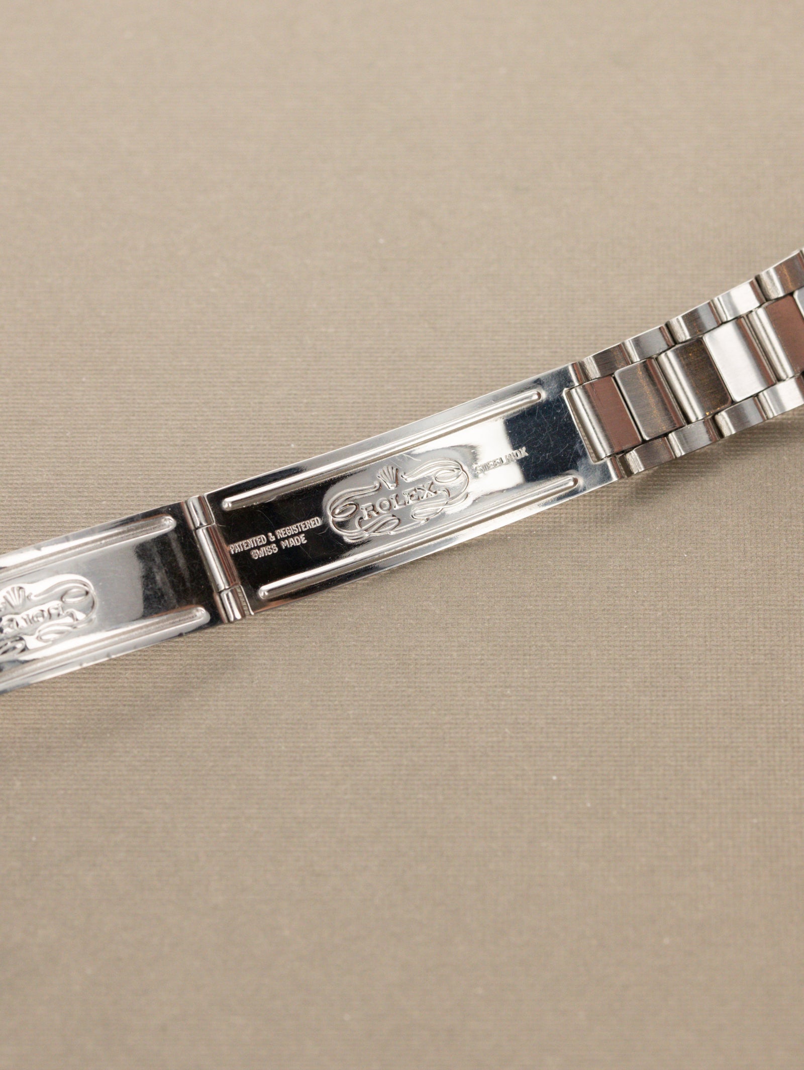 Rolex Oyster Perpetual Ref. 1002 - Blue 'Mosaic' Dial Unpolished